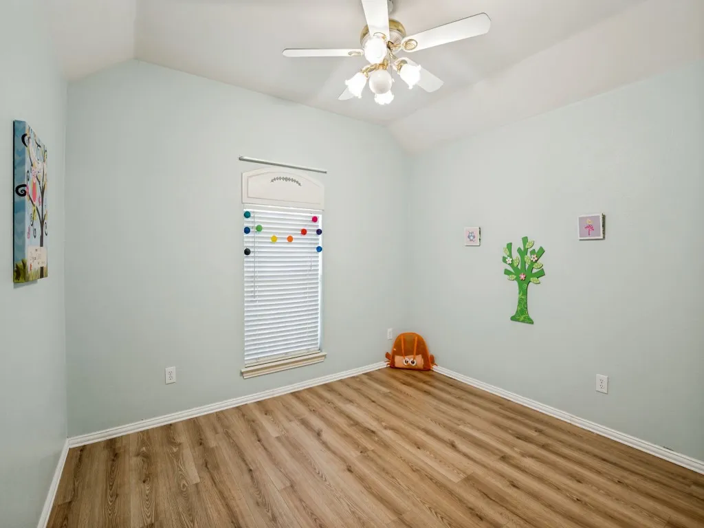 Secondary bedroom facing front yard