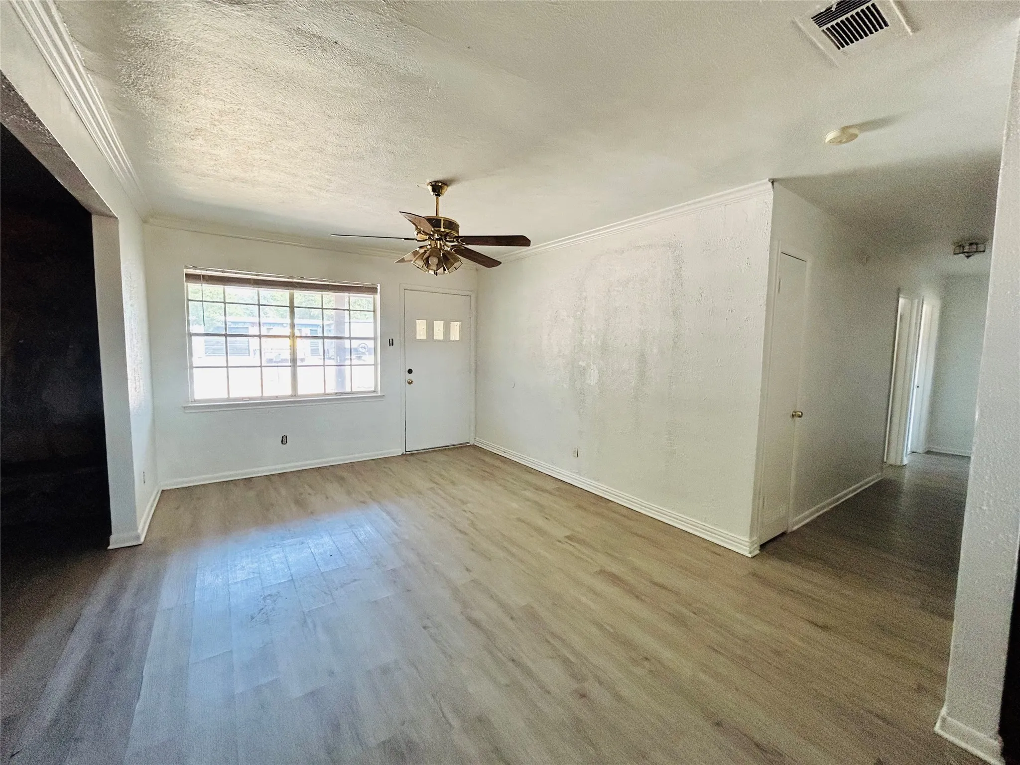 Front entrance/living area