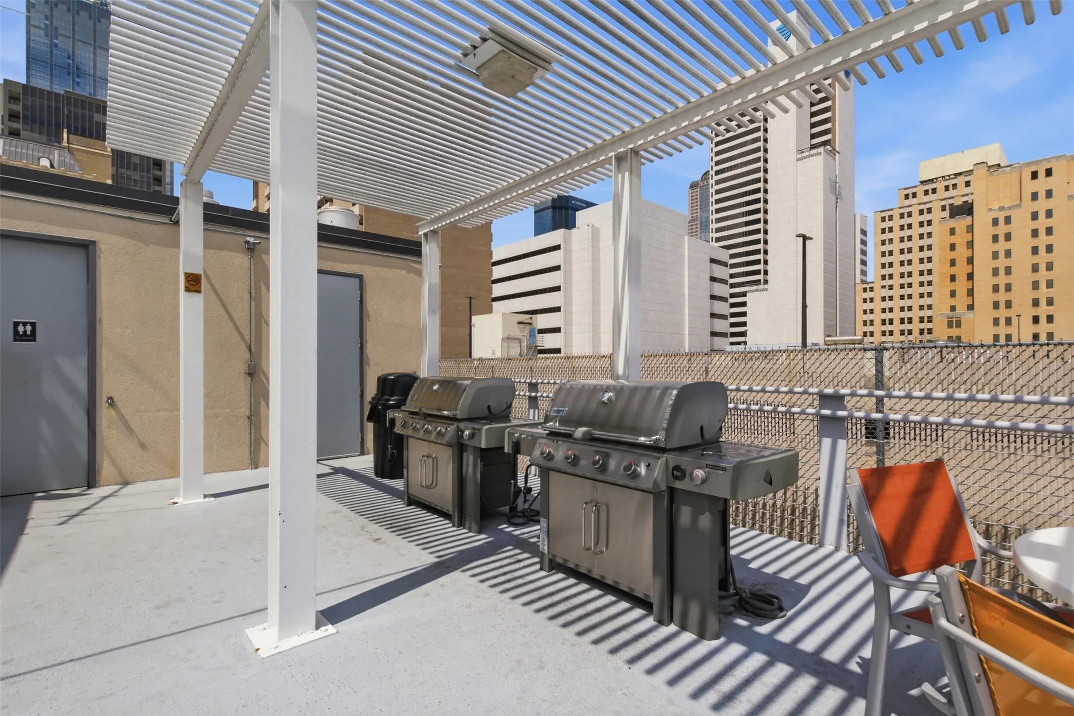 Grilling area
