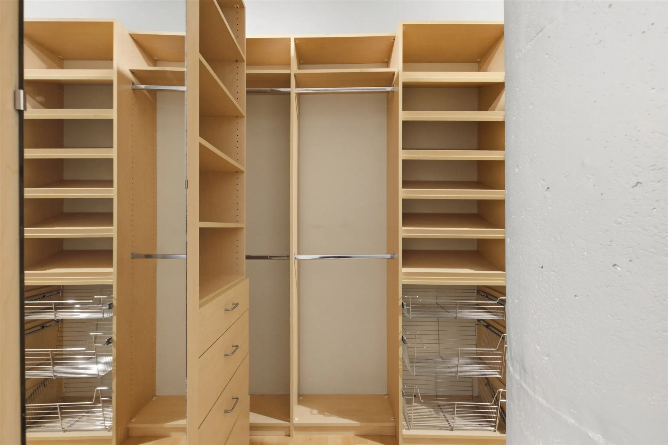 Large custom closet