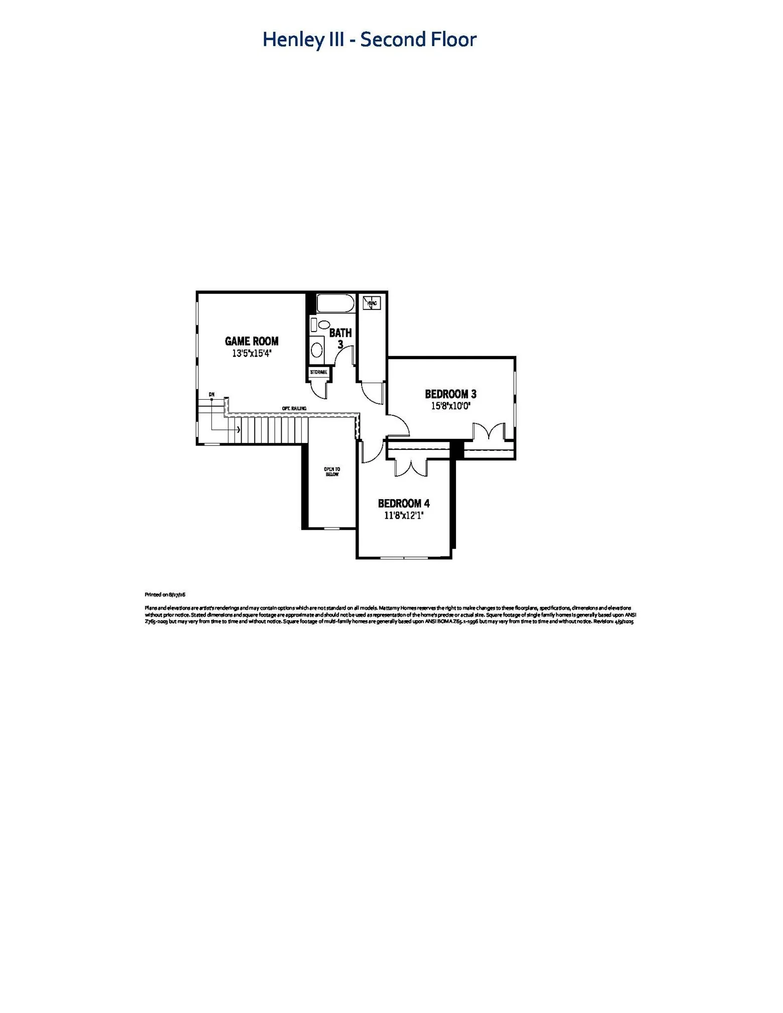Henley III - Second Floor