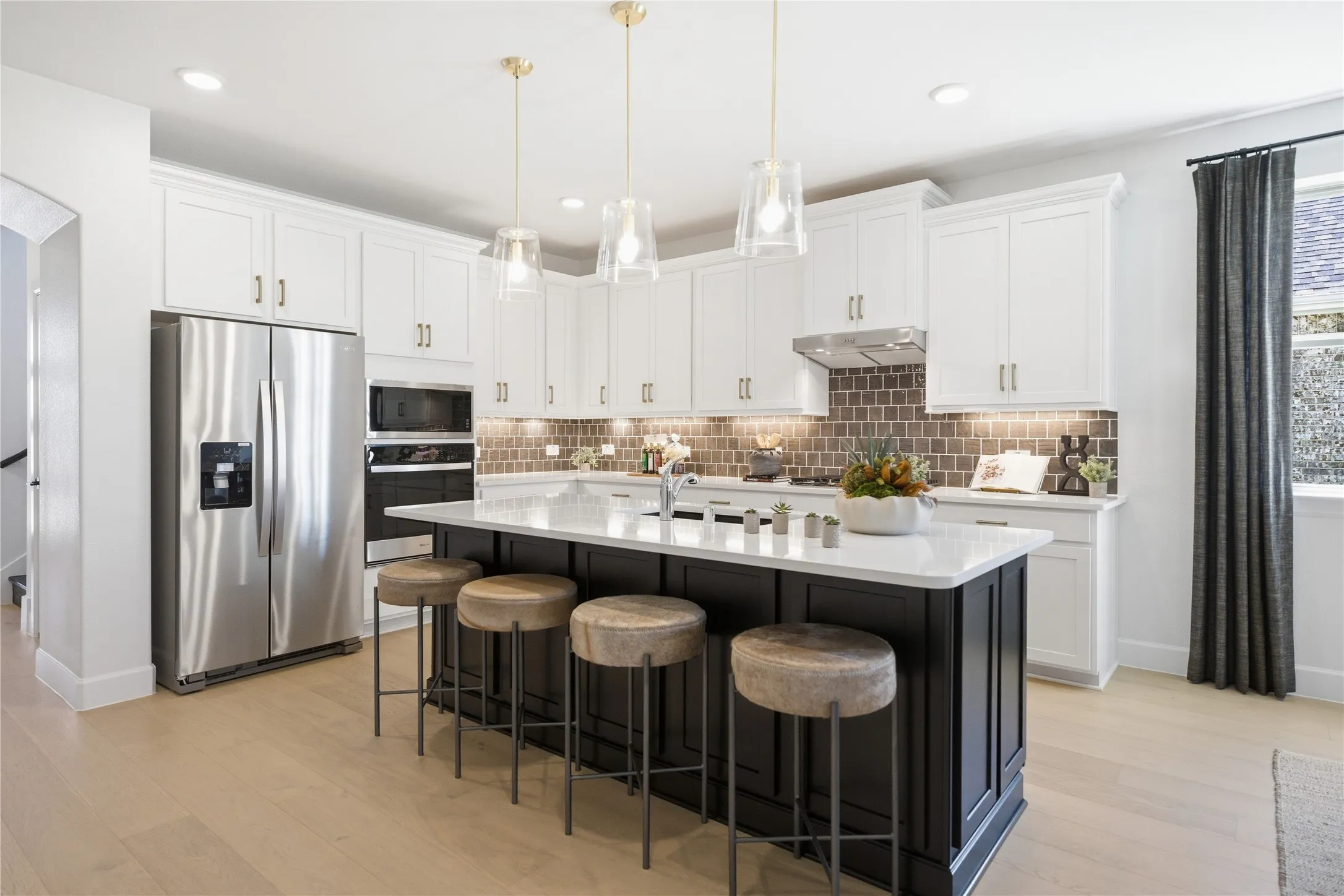 Beazer Homes Enclave at Legacy Hills Laredo Floorplan. This is not a photo of the actual home, but is a photo of the Laredo floorplan.