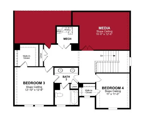 Beazer Homes Enclave at Legacy Hills Laredo Floorplan.