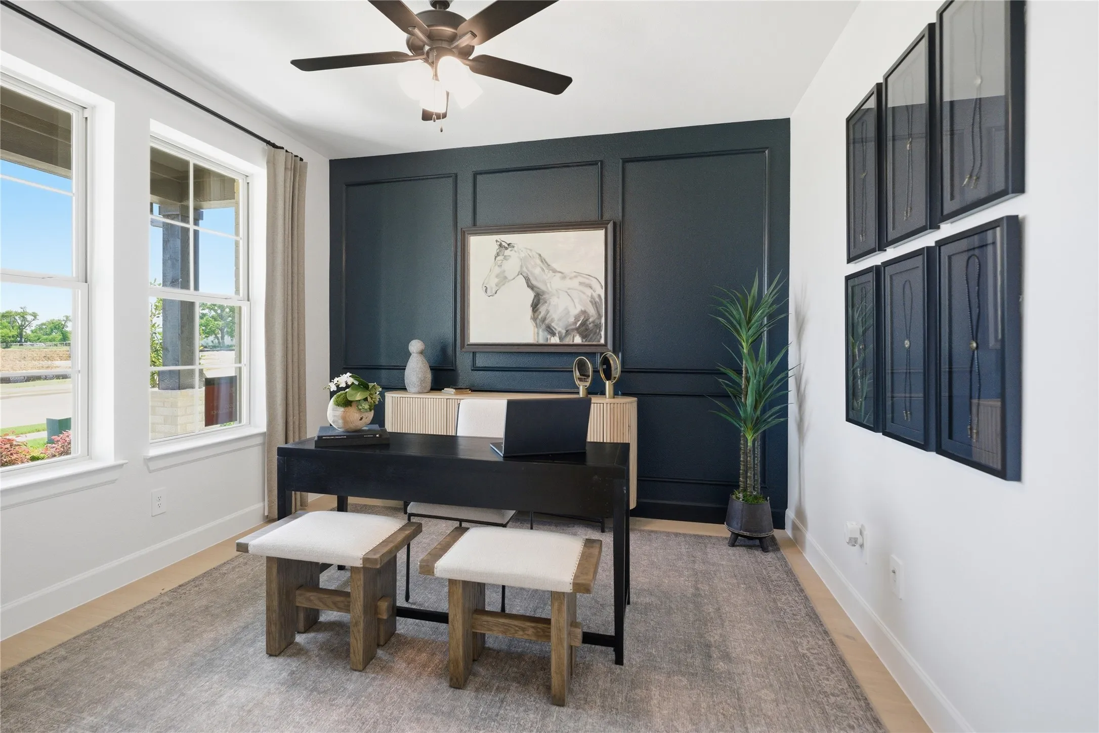 Beazer Homes Enclave at Legacy Hills Laredo Floorplan. This is not a photo of the actual home, but is a photo of the Laredo floorplan.
