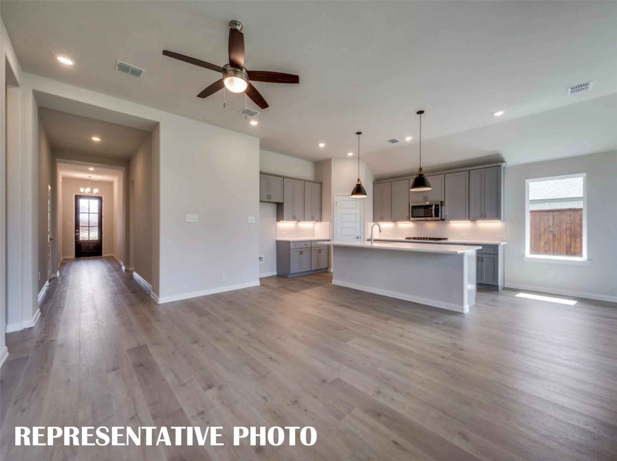 Welcome into your new open & flowing dream home!  REPRESENTATIVE PHOTO