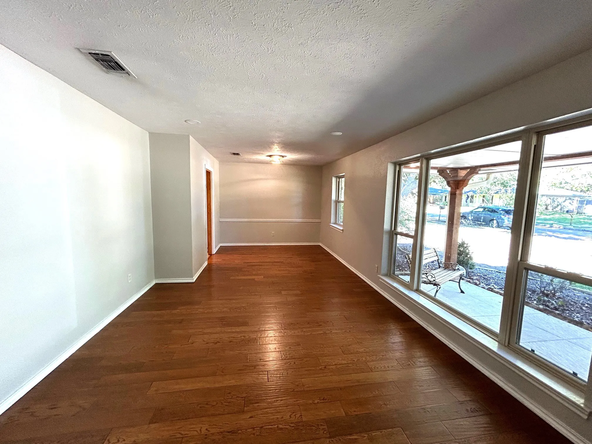 Formal living room and dining room