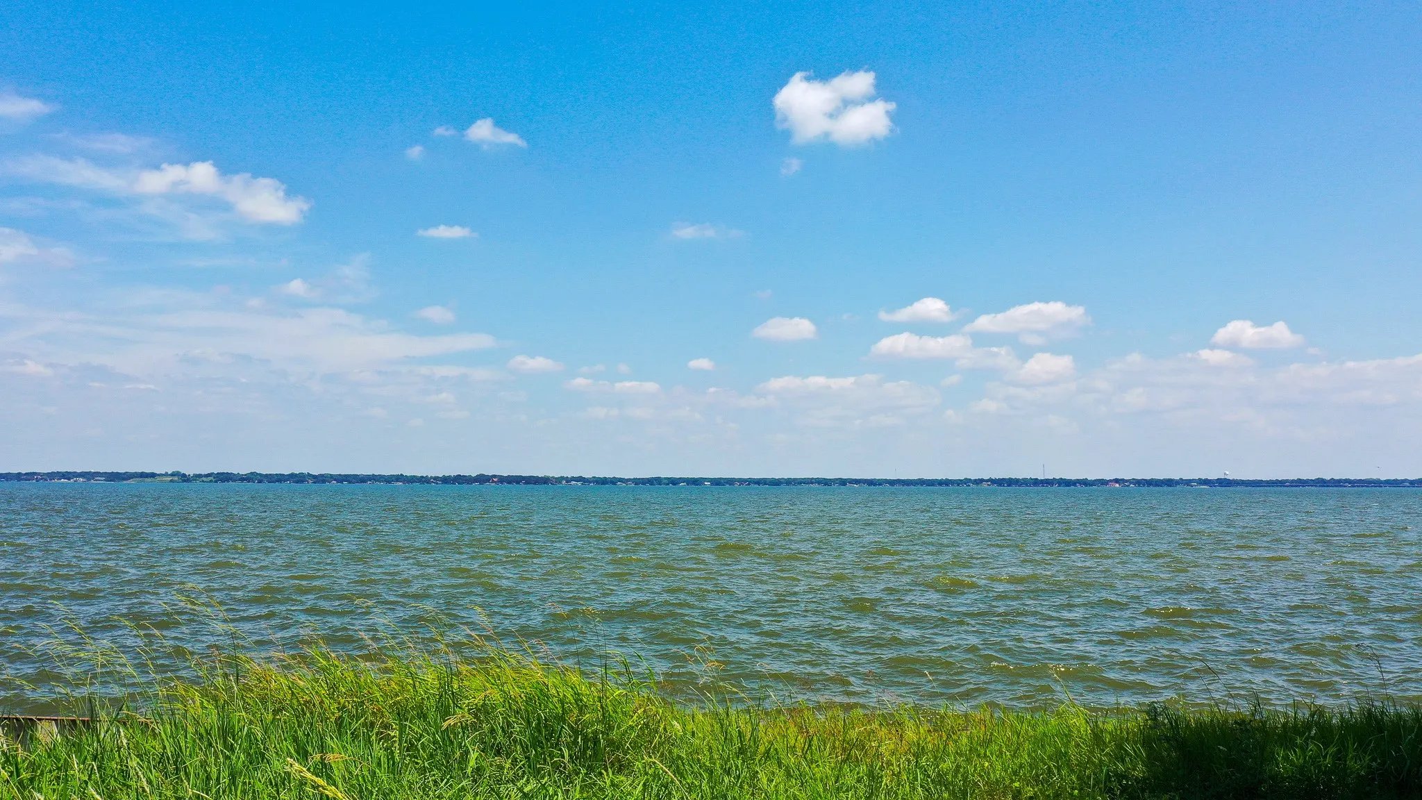 Miles of open water view