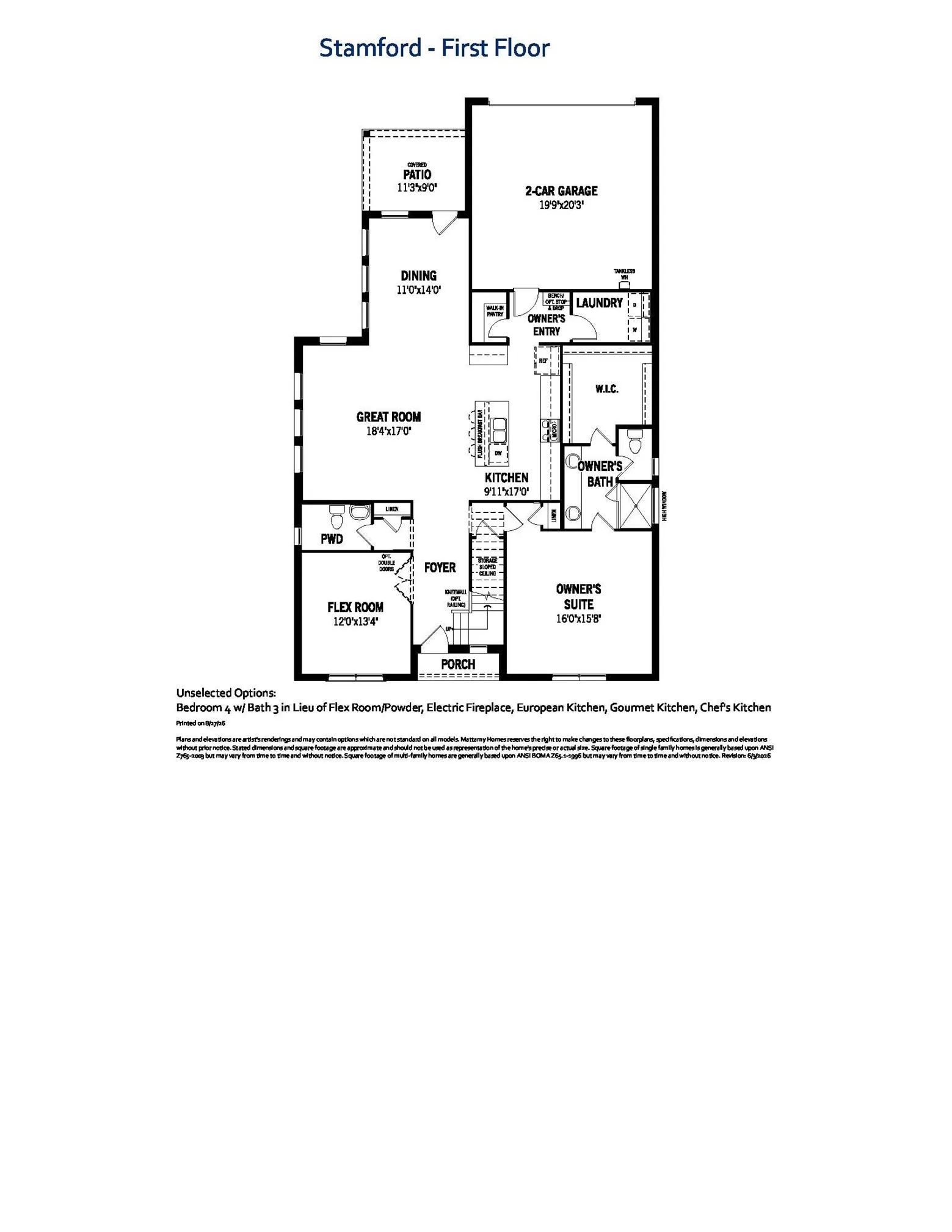 Stamford - First Floor
