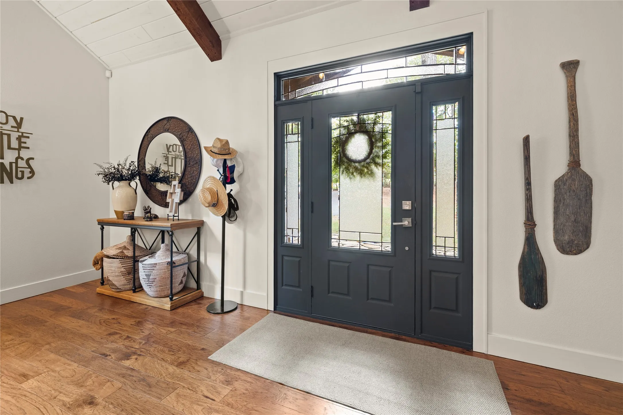 Starting with the welcoming front door, you'll notice the many updated features this home has....architecturally designed with style & impeccable.