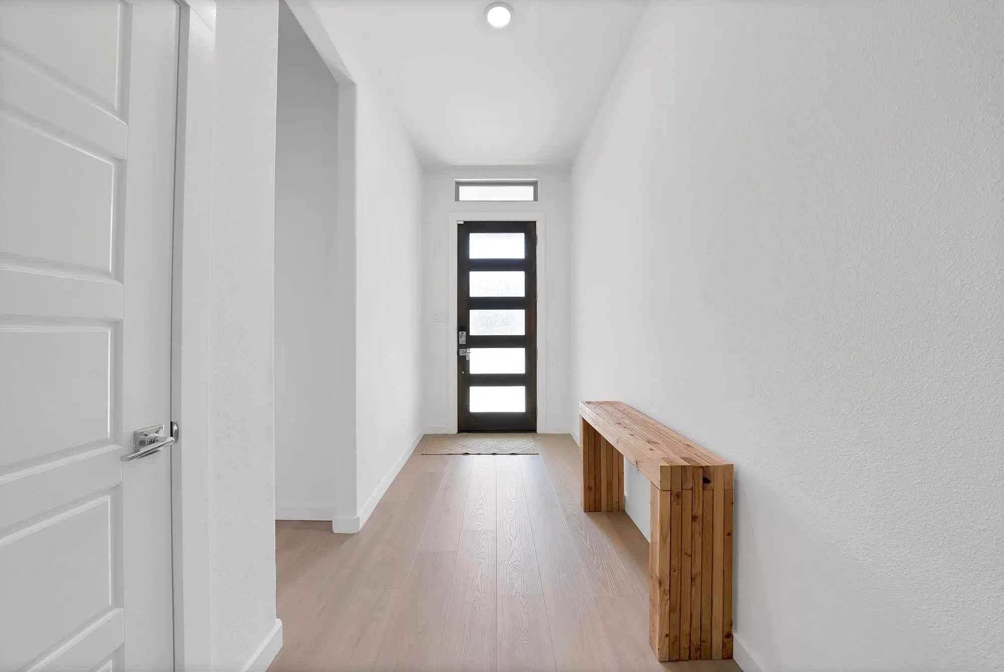 Entry into the home.
