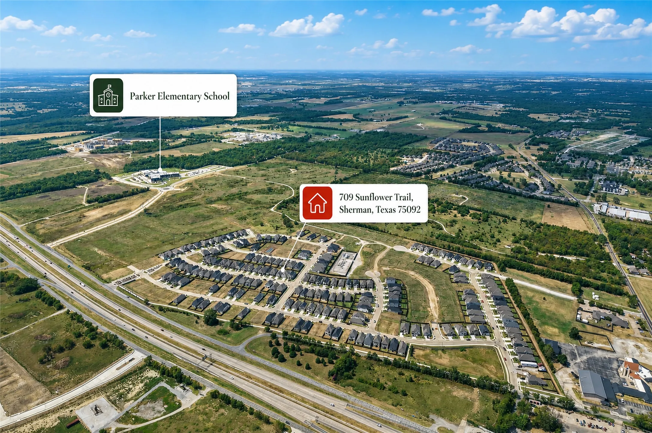 Close to Parker Elementary, US 82, Town Center