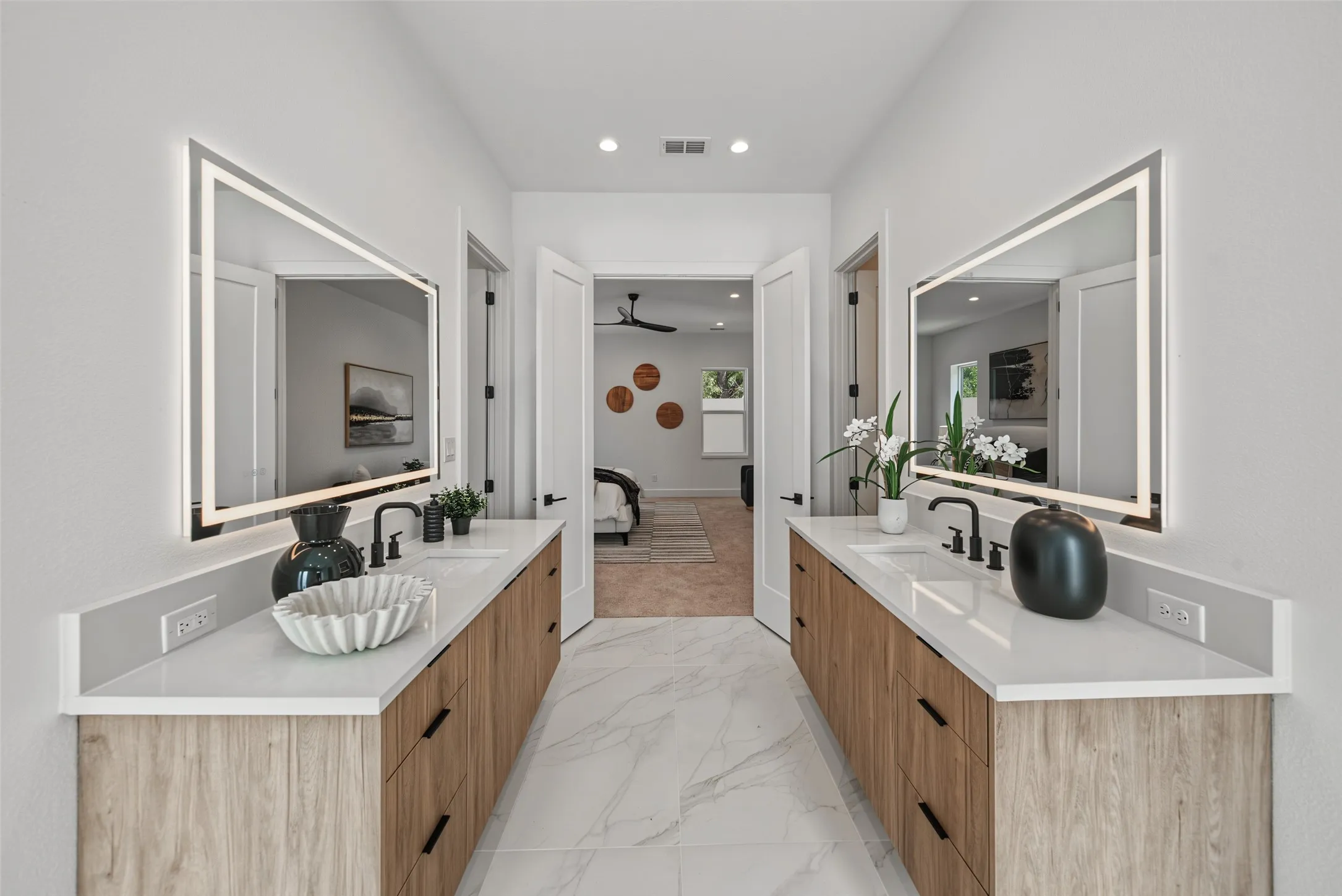Dual Vanities