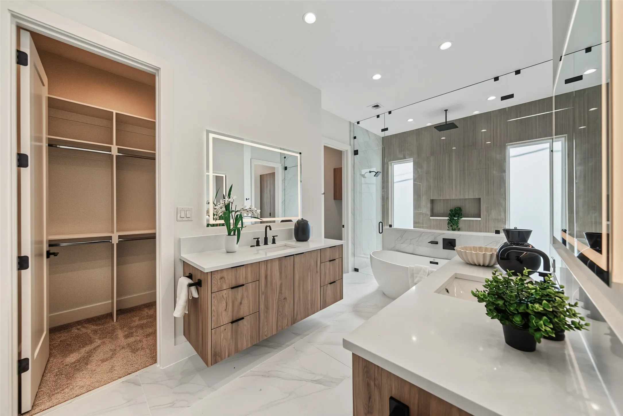 Dual Closets