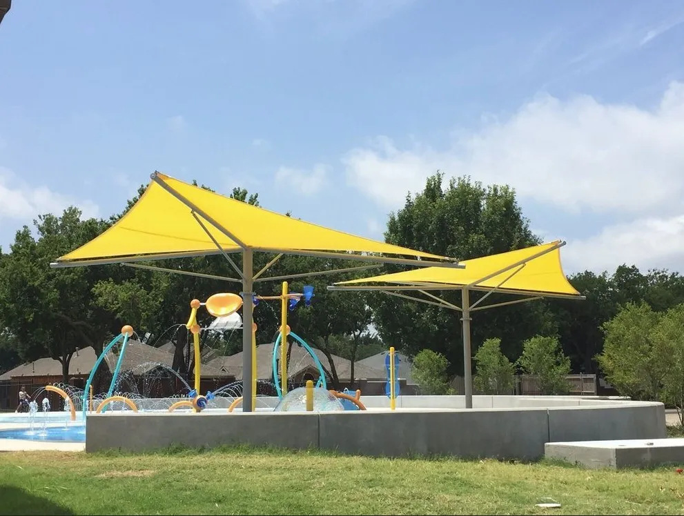 Park splash pad