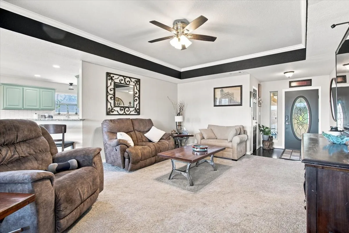 Single Family Residence For Sale in Fannin County , 104 Butler Street, Savoy, Texas 75479, 3 Bedroom, 2 Bathroom, 2 Garage spaces, 1,601 Sqft, built in 2006, mls#21371485, Real Estate Agent in Savoy, Homes For Sale in Fannin county, Homes For Sale in Savoy, Realtor in Savoy Texas, Real Estate Brokerage Independent Realty Texas, Luminita Cordes Realtor