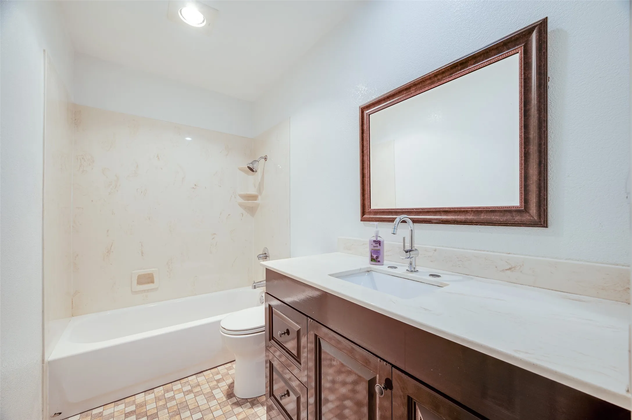 Hall bath