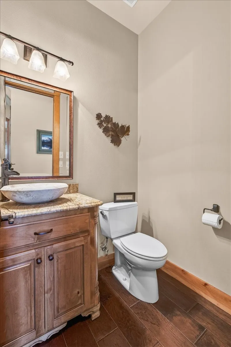 Powder bath on main level of home.
