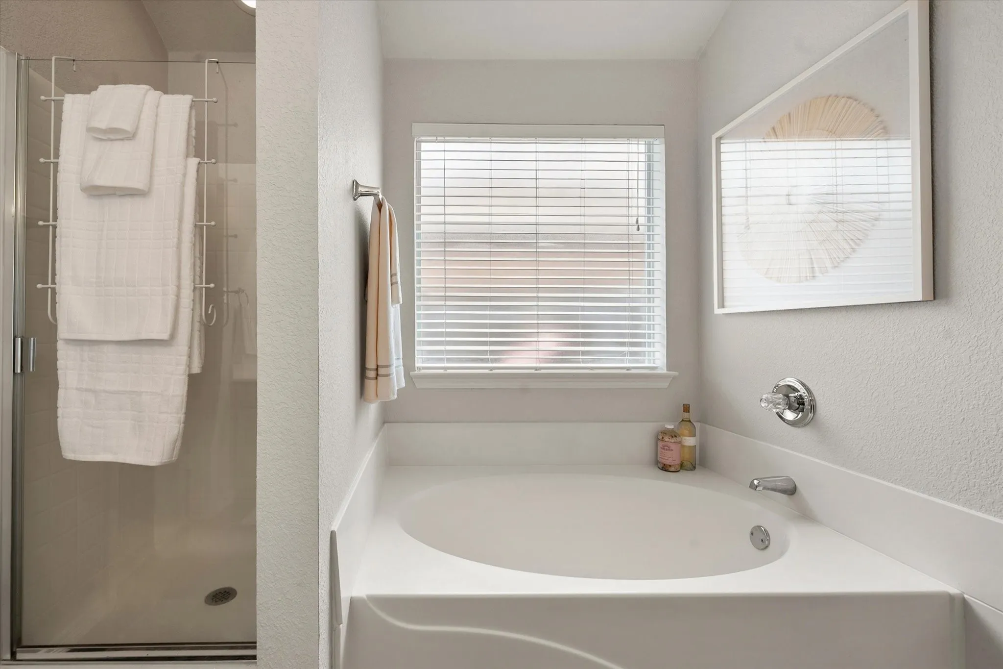 Soaking tub & shower