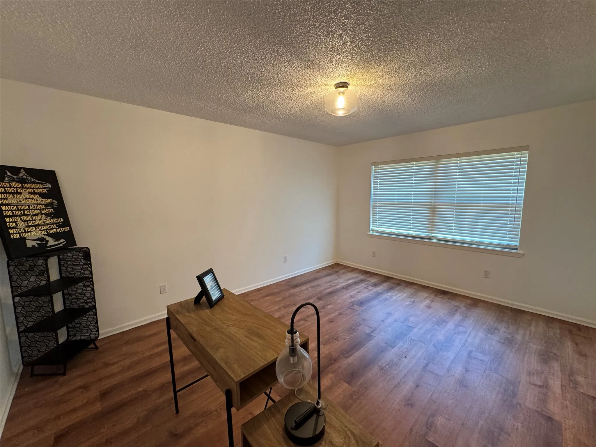 Another view of living room. Can also be used as a flex space.