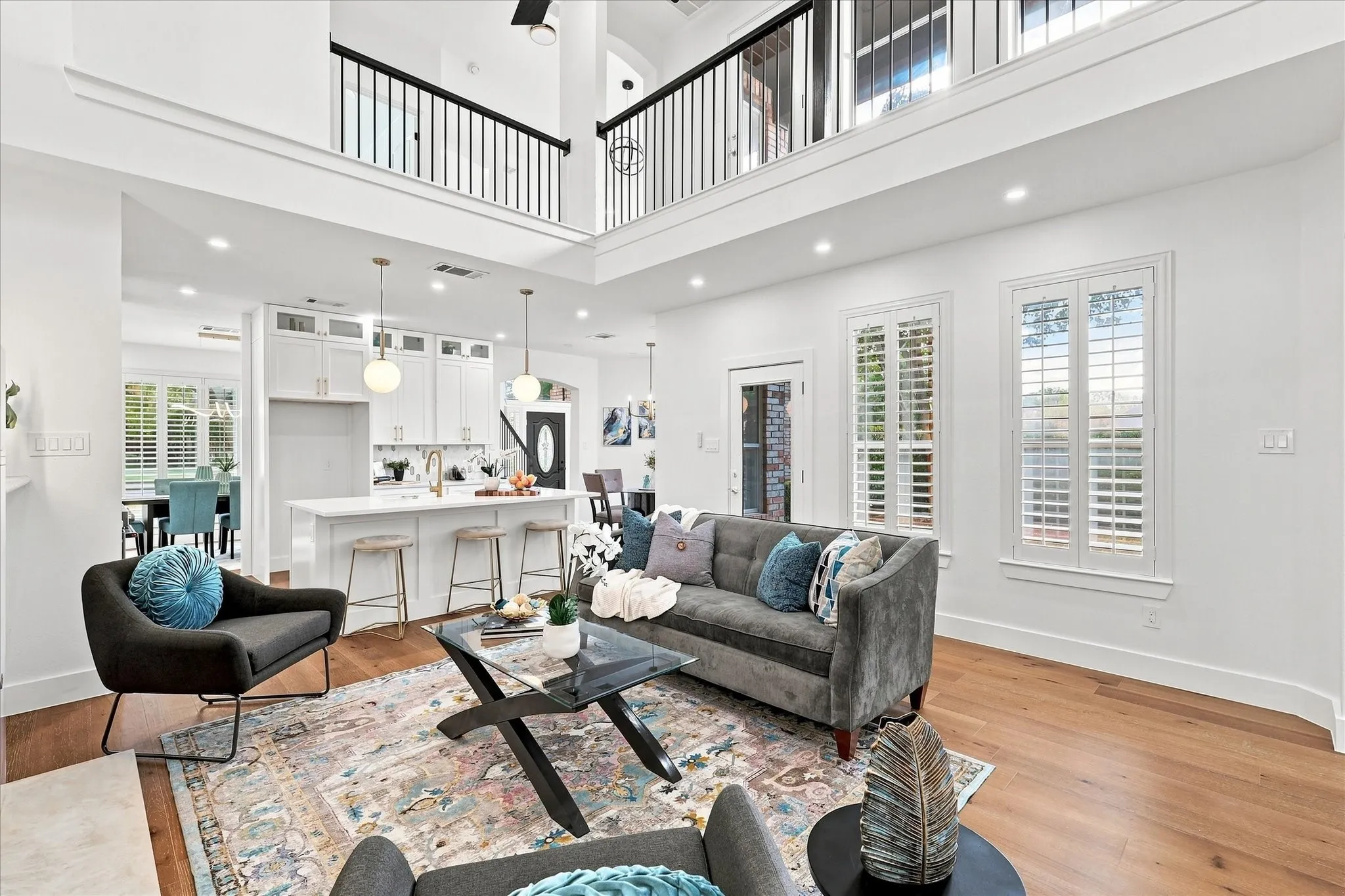 A fabulous open flor plan with all that you can aask for.