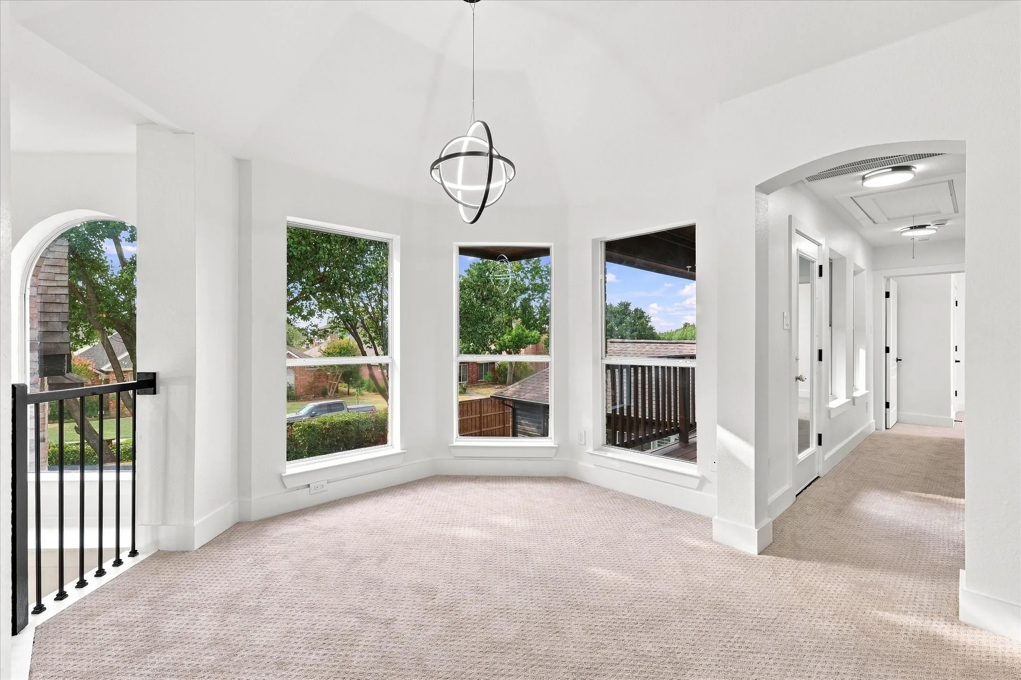 2nd floor open space  with lots of windows