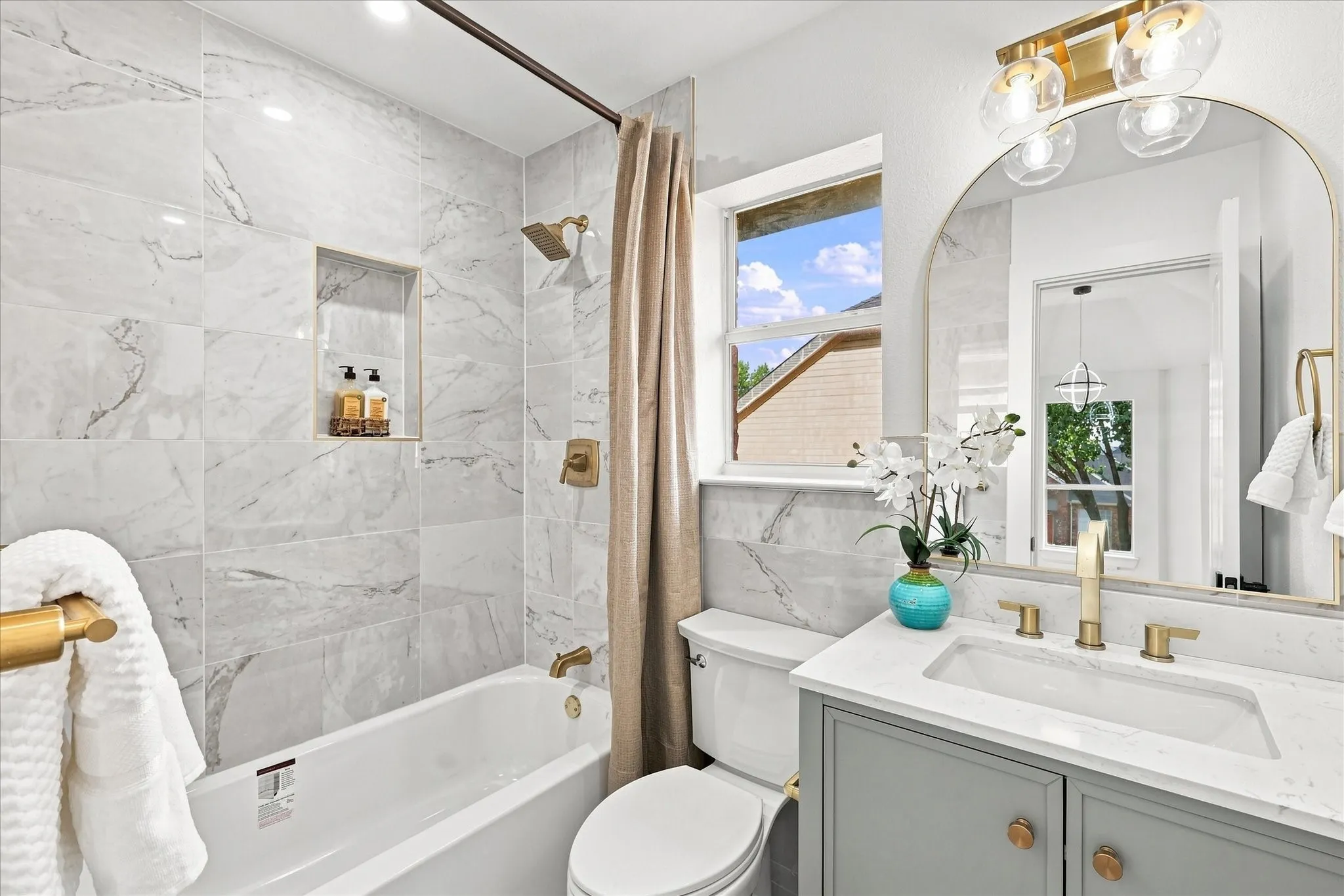 Upgraded with all new faucets & fixtures.