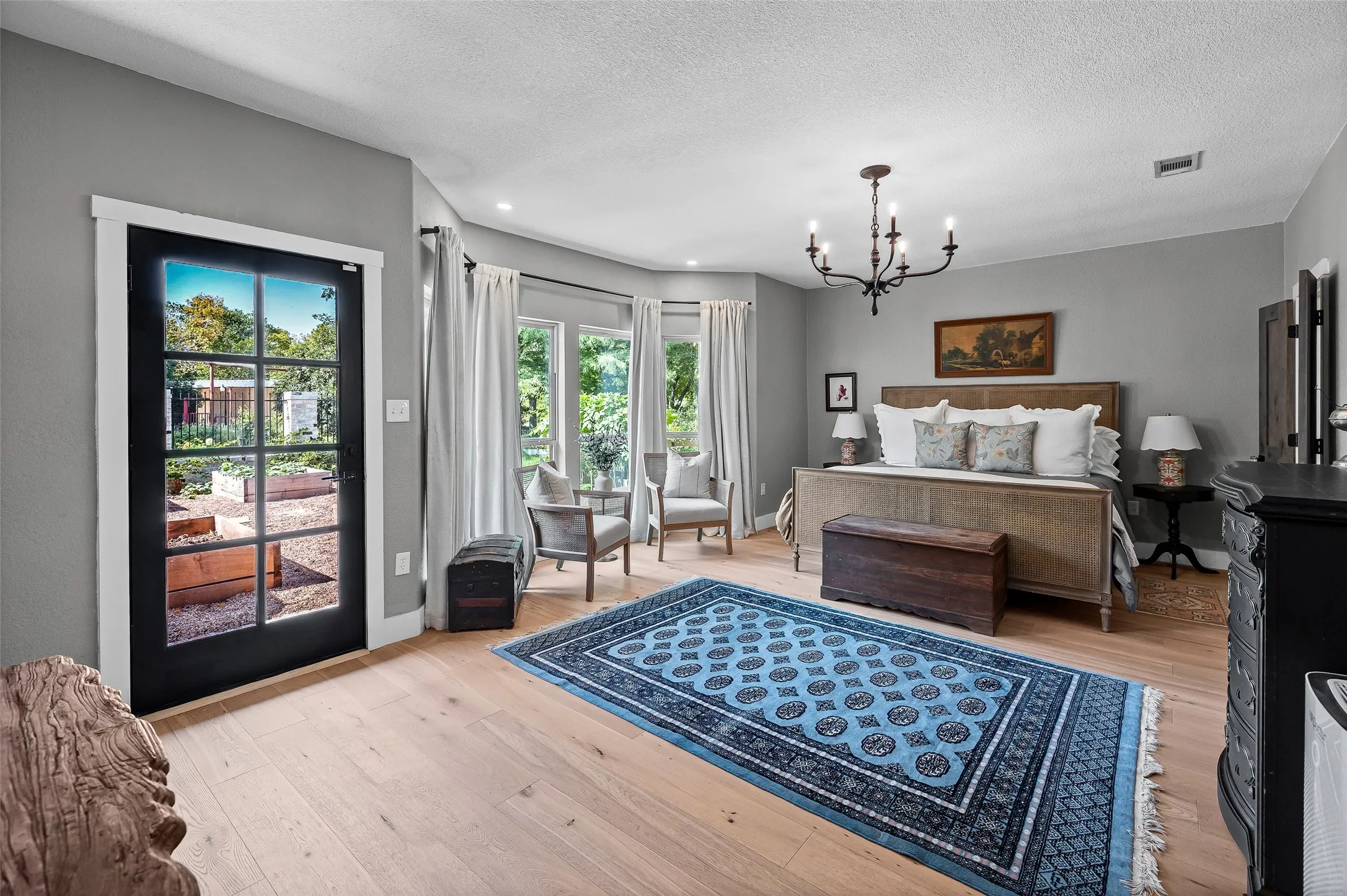 Take a look inside this beautiful primary bedroom!
