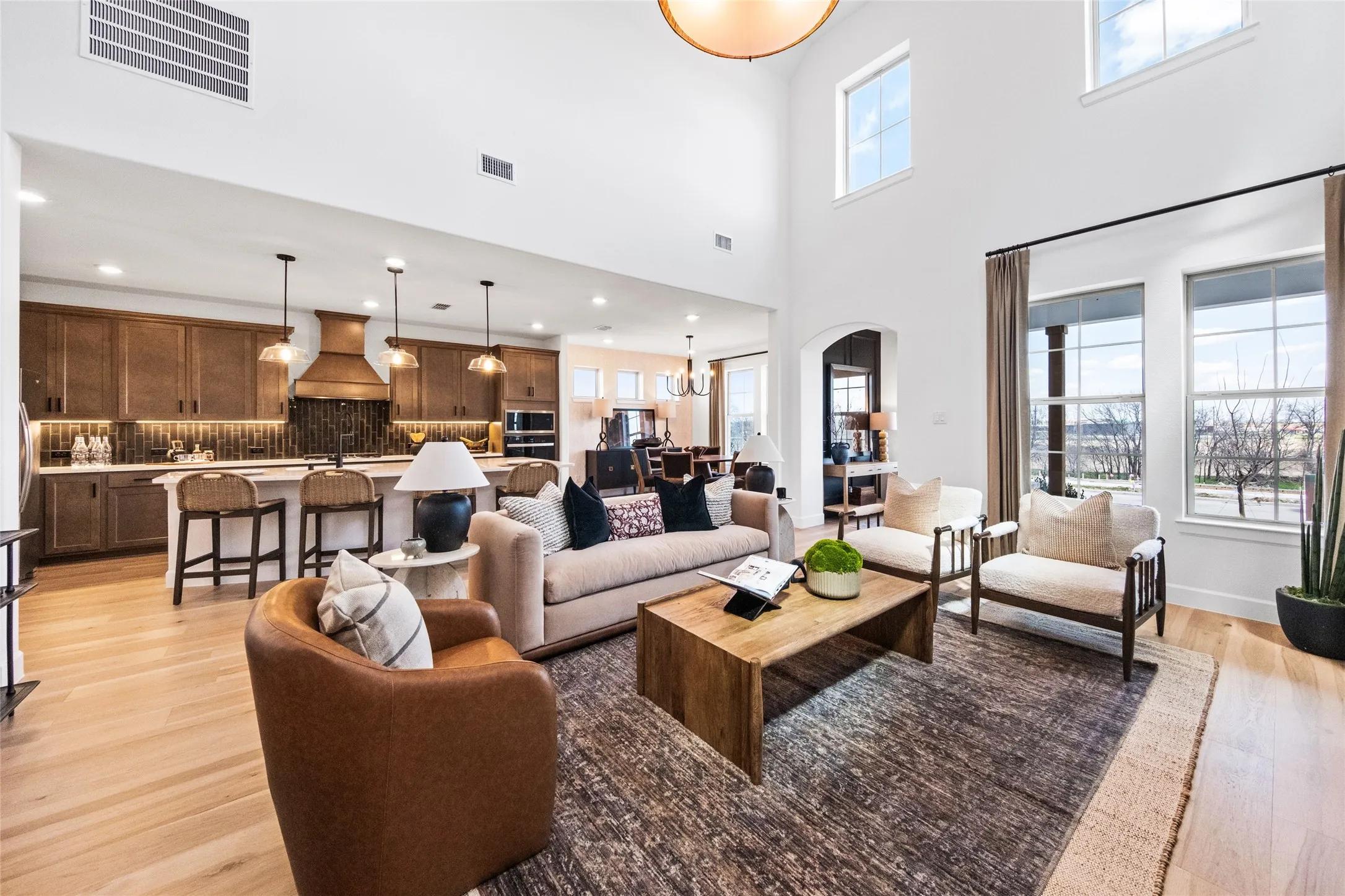Beazer Homes Waterbend Brazos Floorplan. This is not a photo of the actual home, but is a photo of the Brazos floorplan.