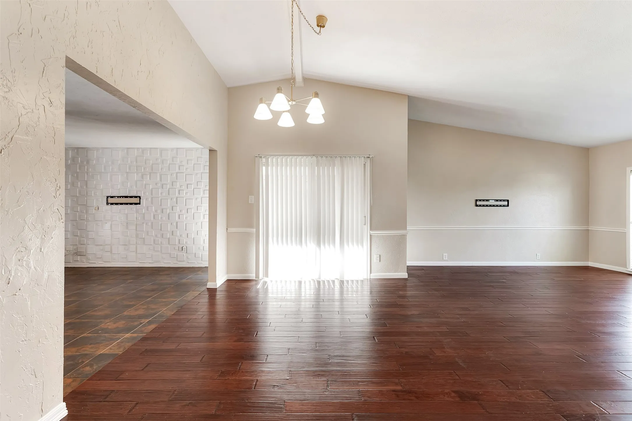 Dining Area With Wood Floors