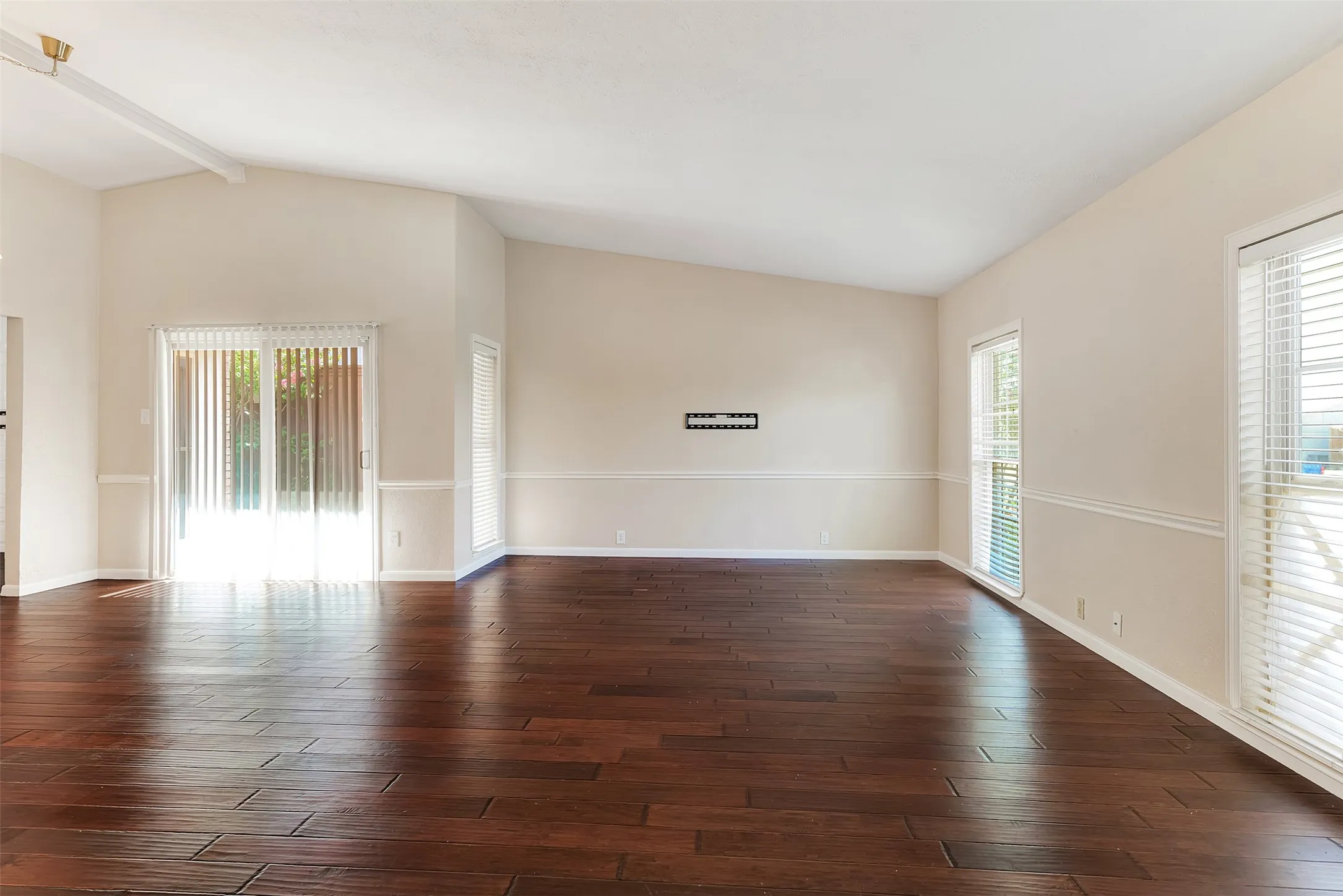 Living Room With Wood Floors