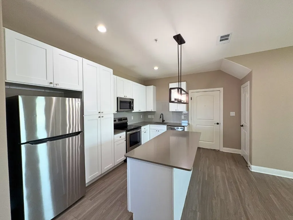 Electric range, microwave, dishwasher, and refrigerator