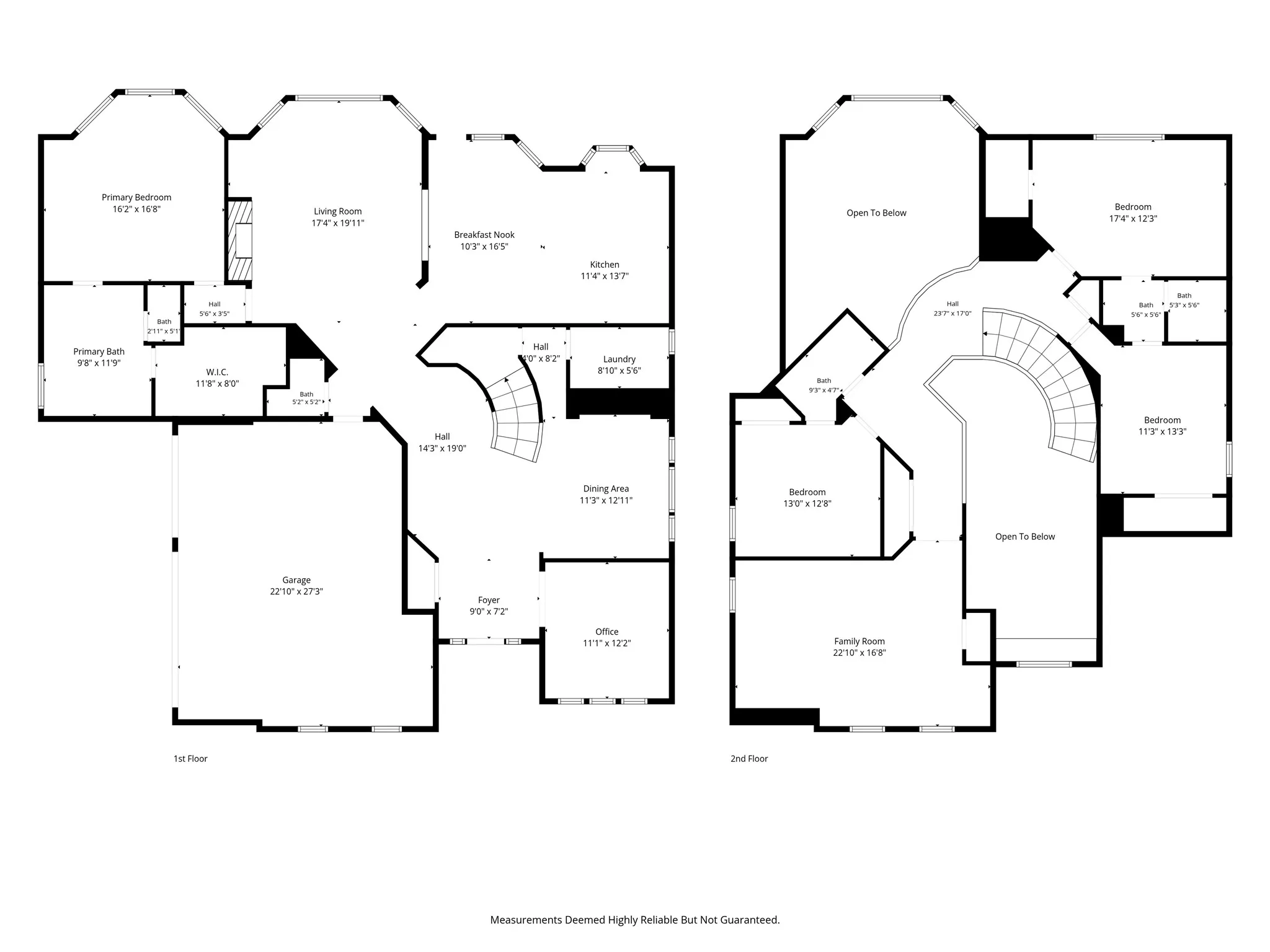 Spacious two-story floor plan featuring 4 bedrooms, 3.5 baths, a private first-floor owner’s suite, dedicated office, formal dining room, open living areas, upstairs game room & 3-car garage!