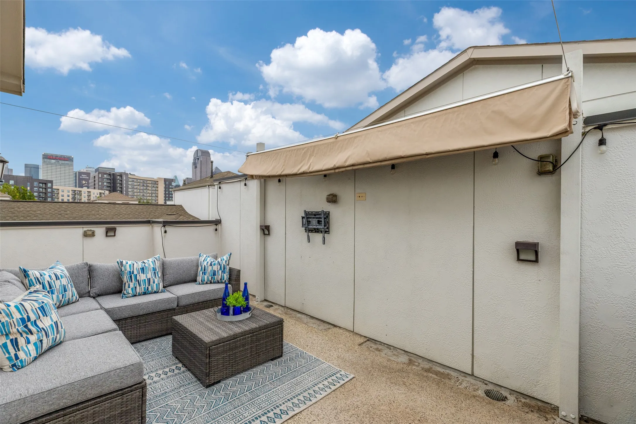 Rooftop Terrace with Downtown Views