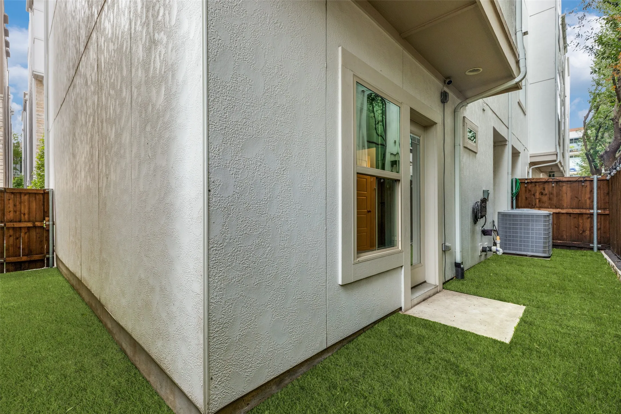 Turfed Backyard