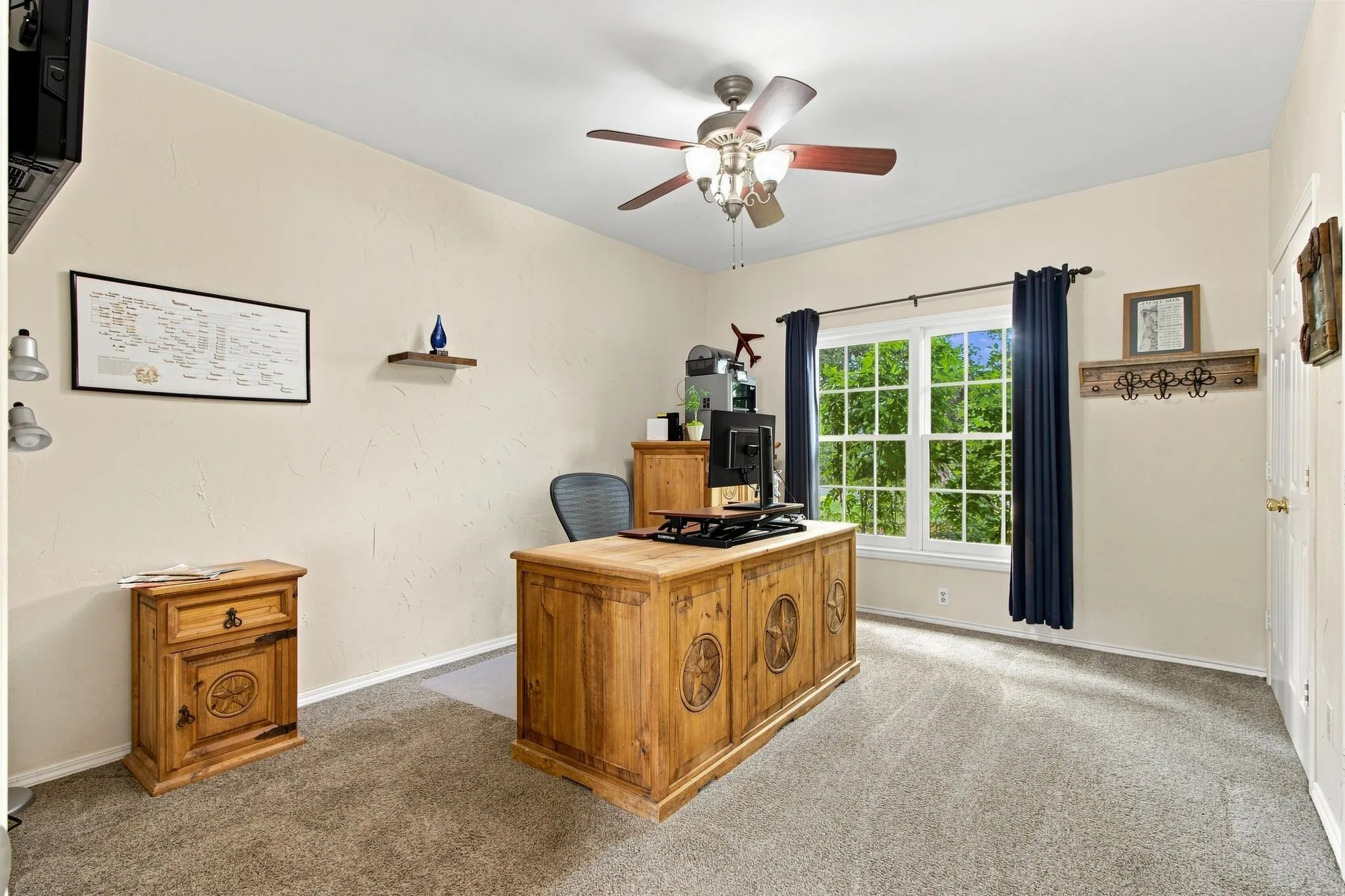 Guest room #2, currently identifying as office