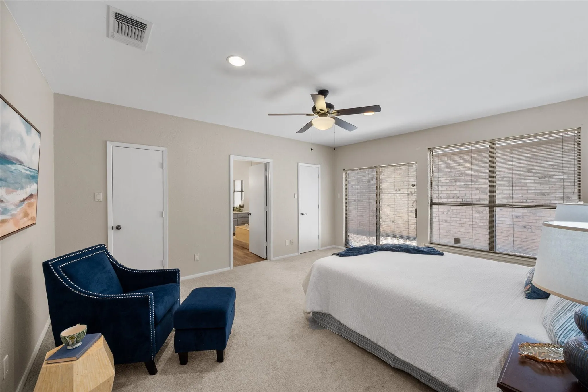 More natural light! Large primary suite!