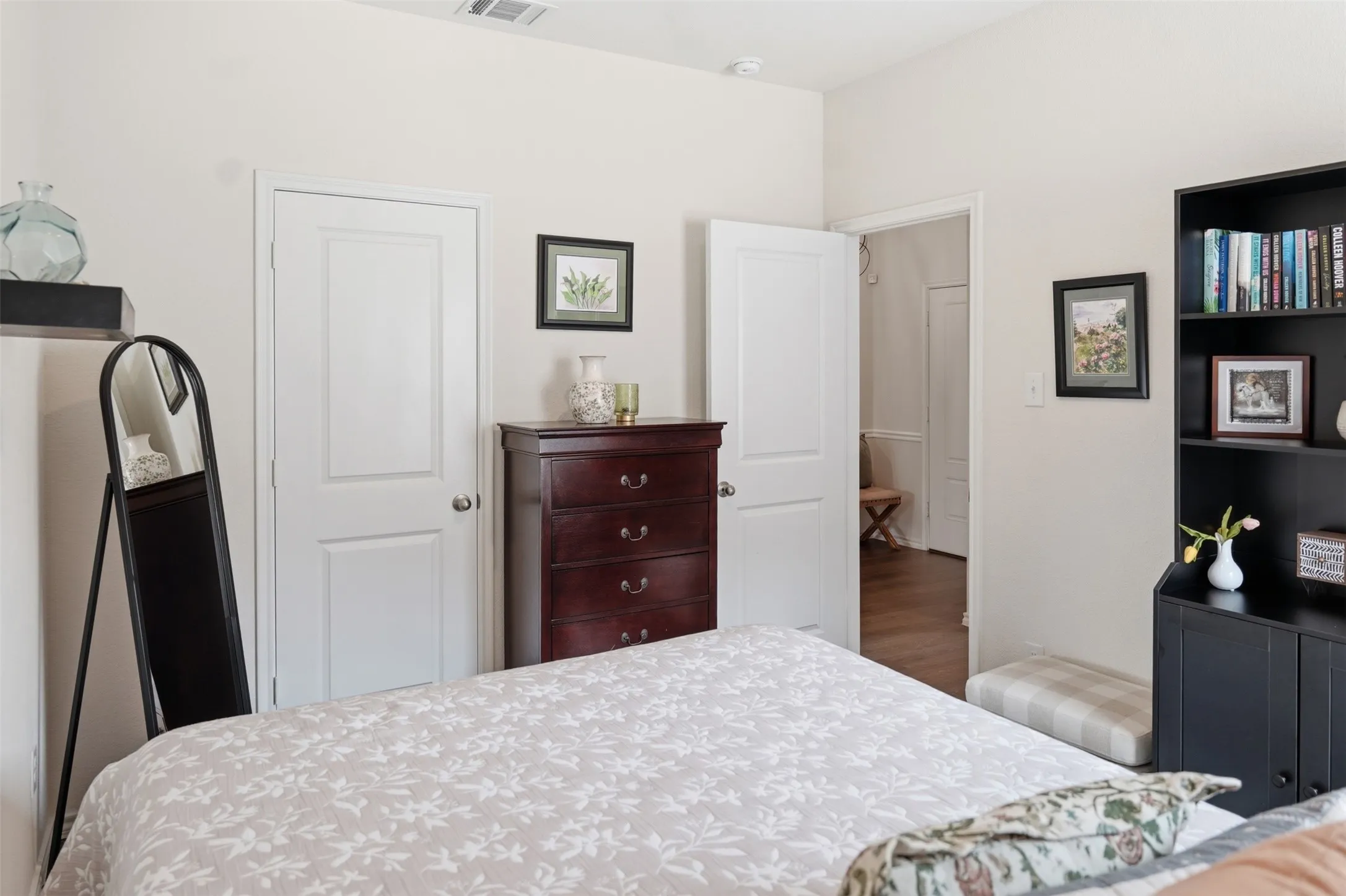 Bedroom 2 - Bright interior with light wall tones