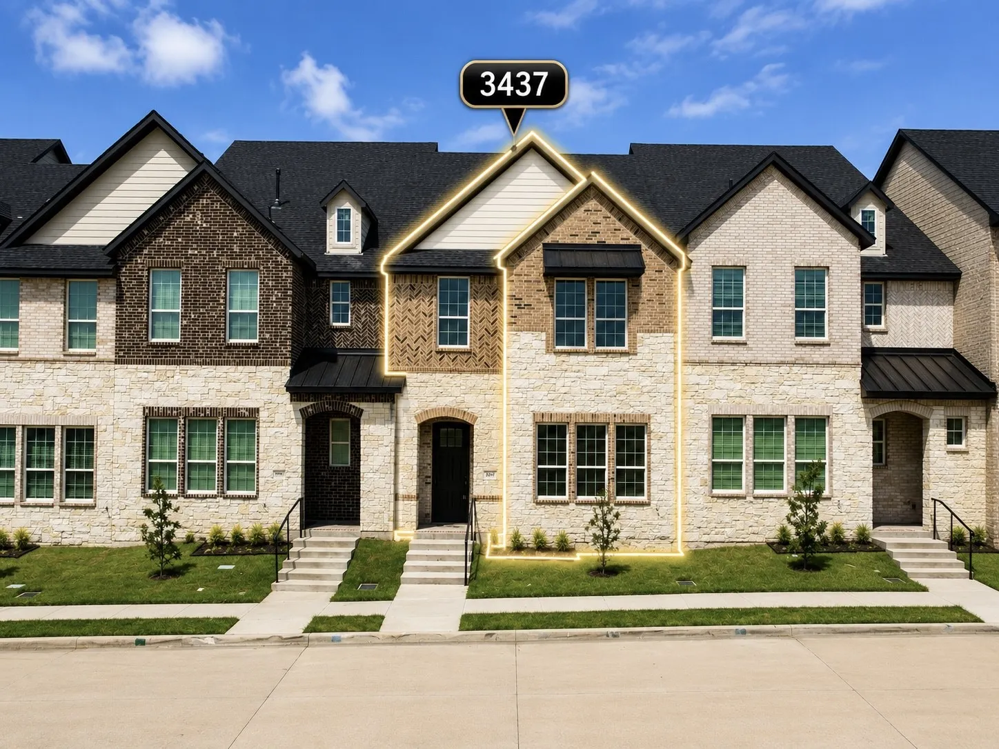 Single Family Residence For Sale in Dallas County , 3437 Sanjeev Drive, Irving, Texas 75060, 3 Bedroom, 3 Bathroom, 2 Garage spaces, 1,885 Sqft, built in 2024, mls#21372265, Real Estate Agent in Irving, Homes For Sale in Dallas county, Homes For Sale in Irving, Realtor in Irving Texas, Real Estate Brokerage Independent Realty Texas, Luminita Cordes Realtor