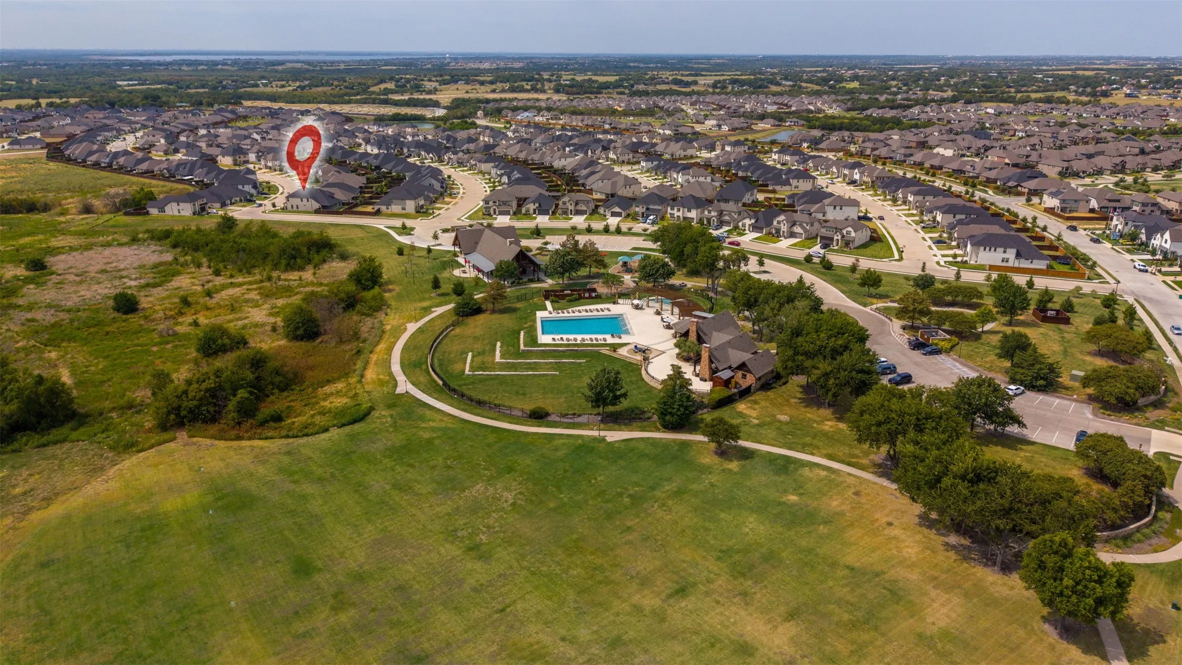 Amenity center distance