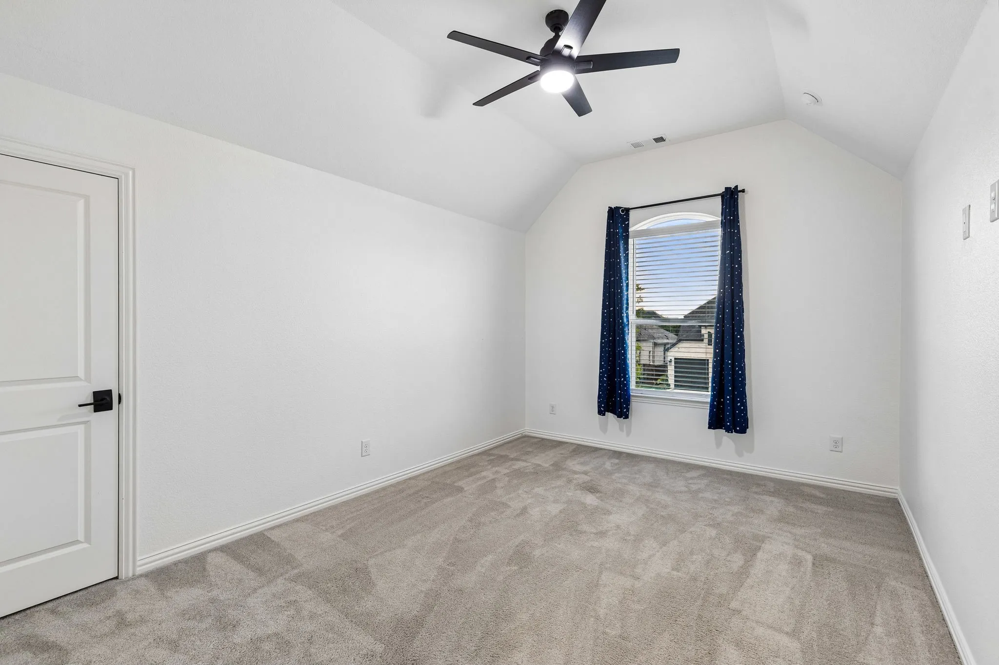 spacious upstairs bedroom