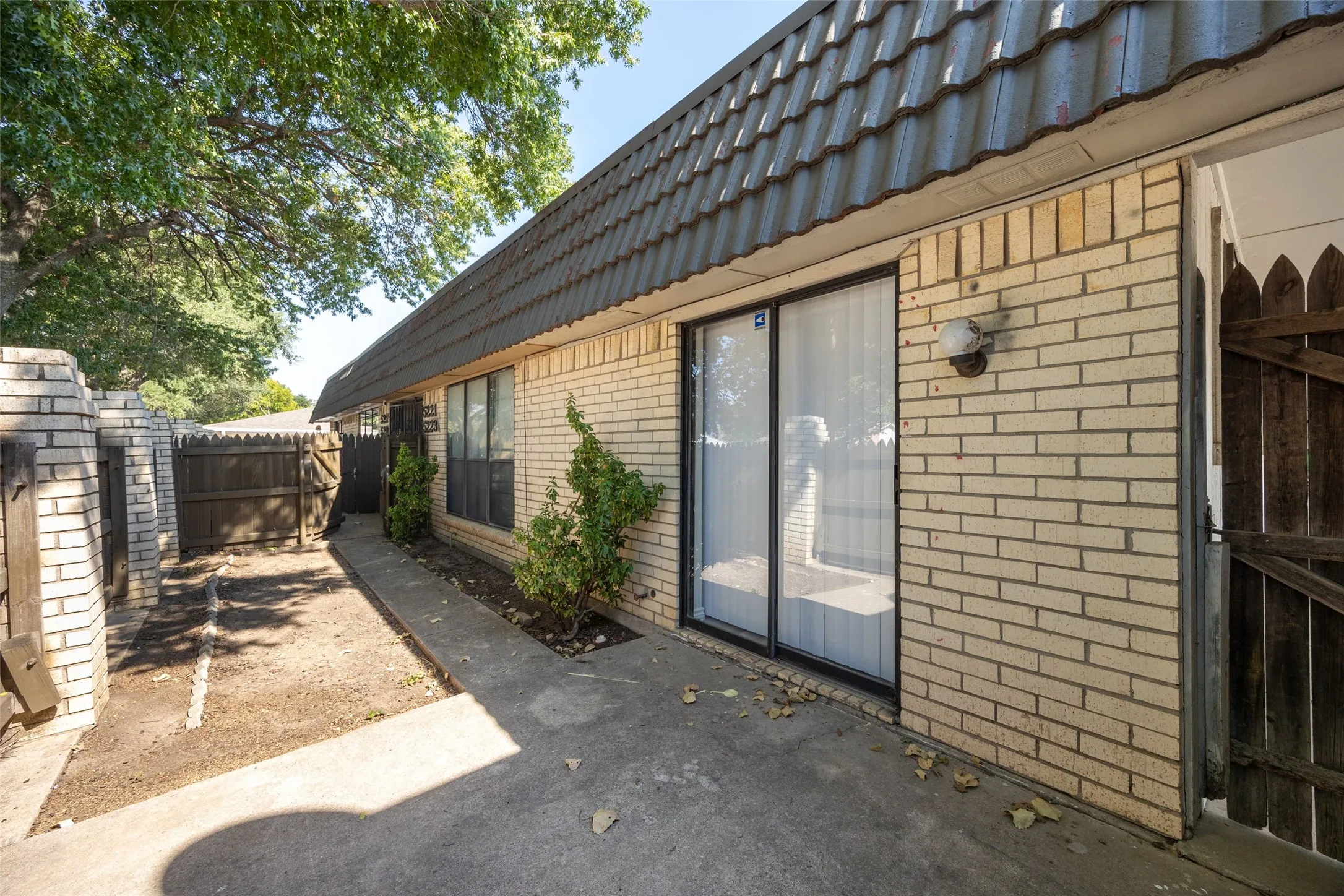 Side Patio