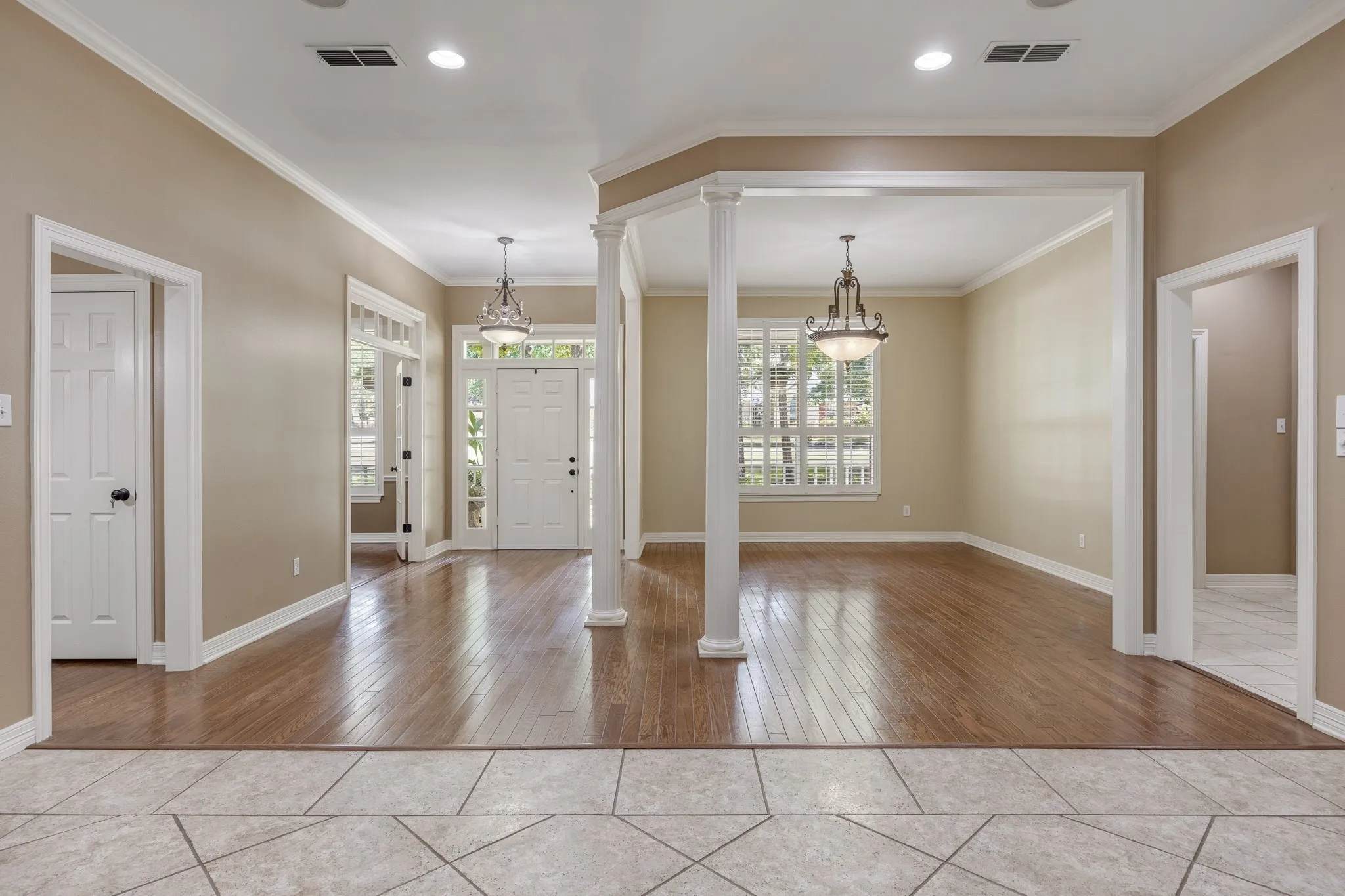 Hall to Primary Suite
