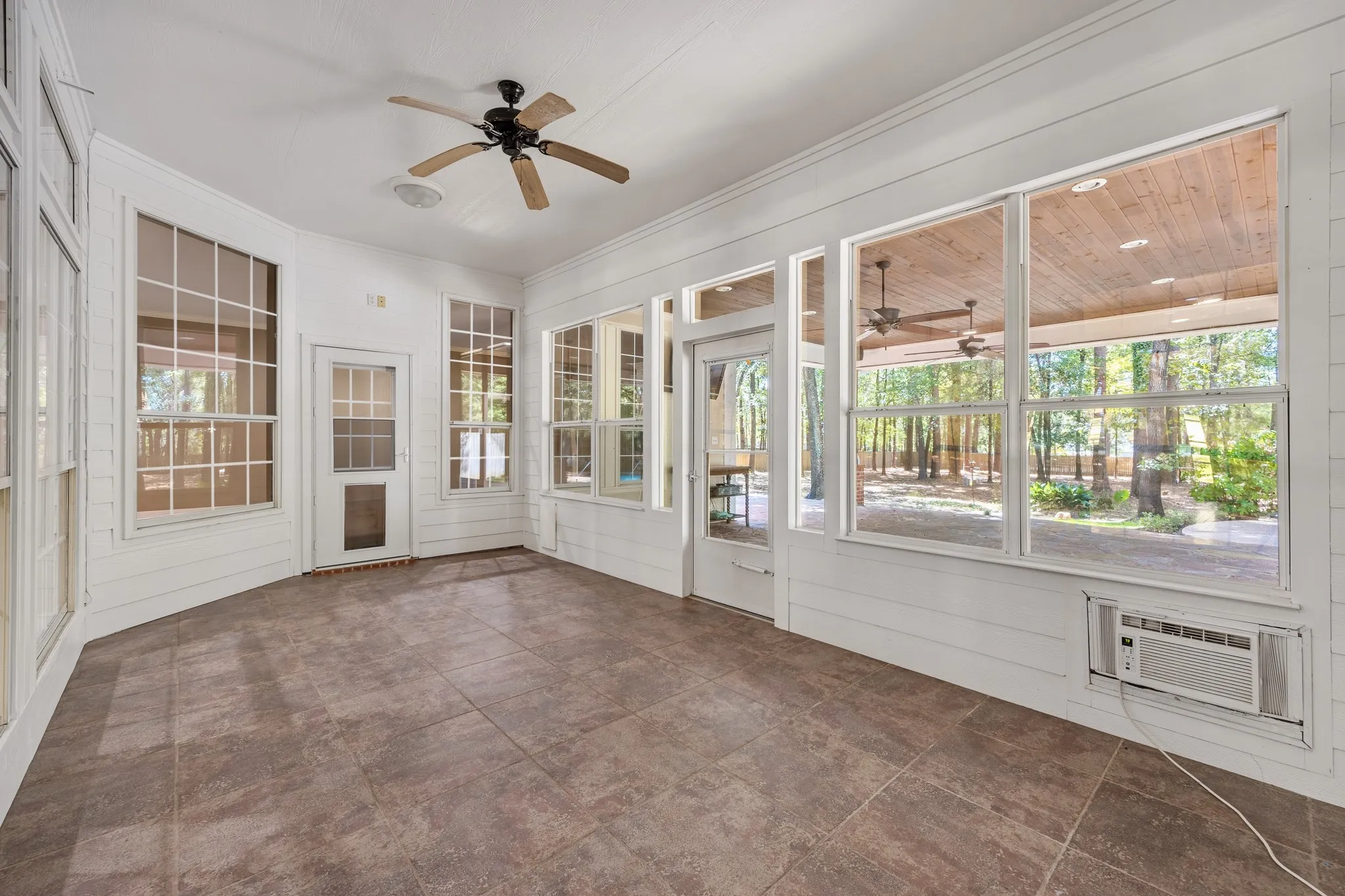 enclosed porch