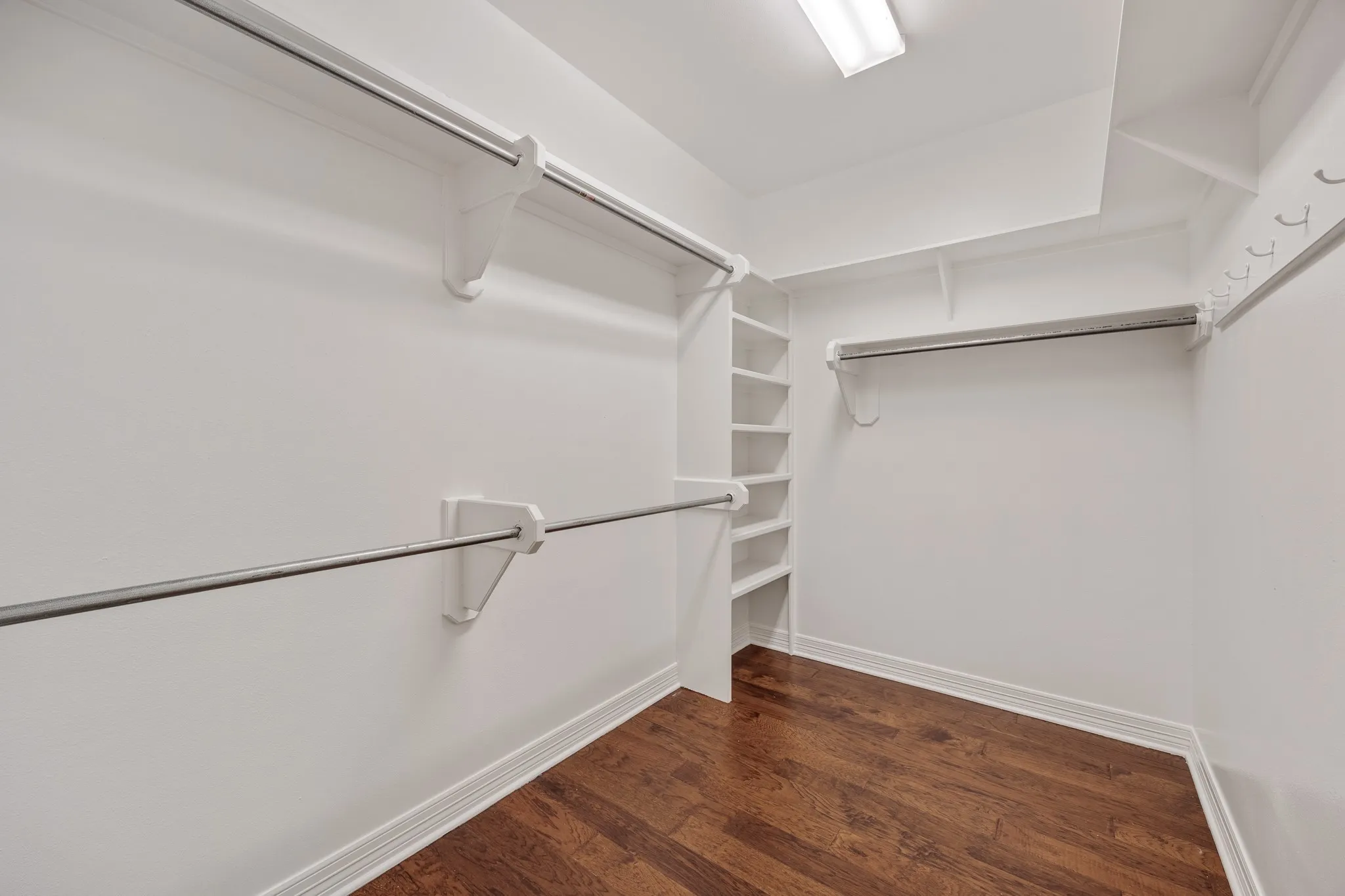 Primary closet