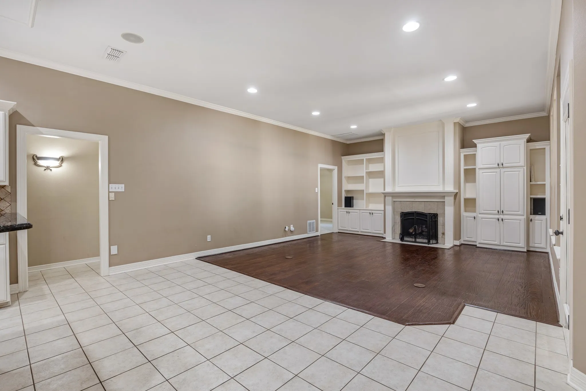towards guest bedrooms