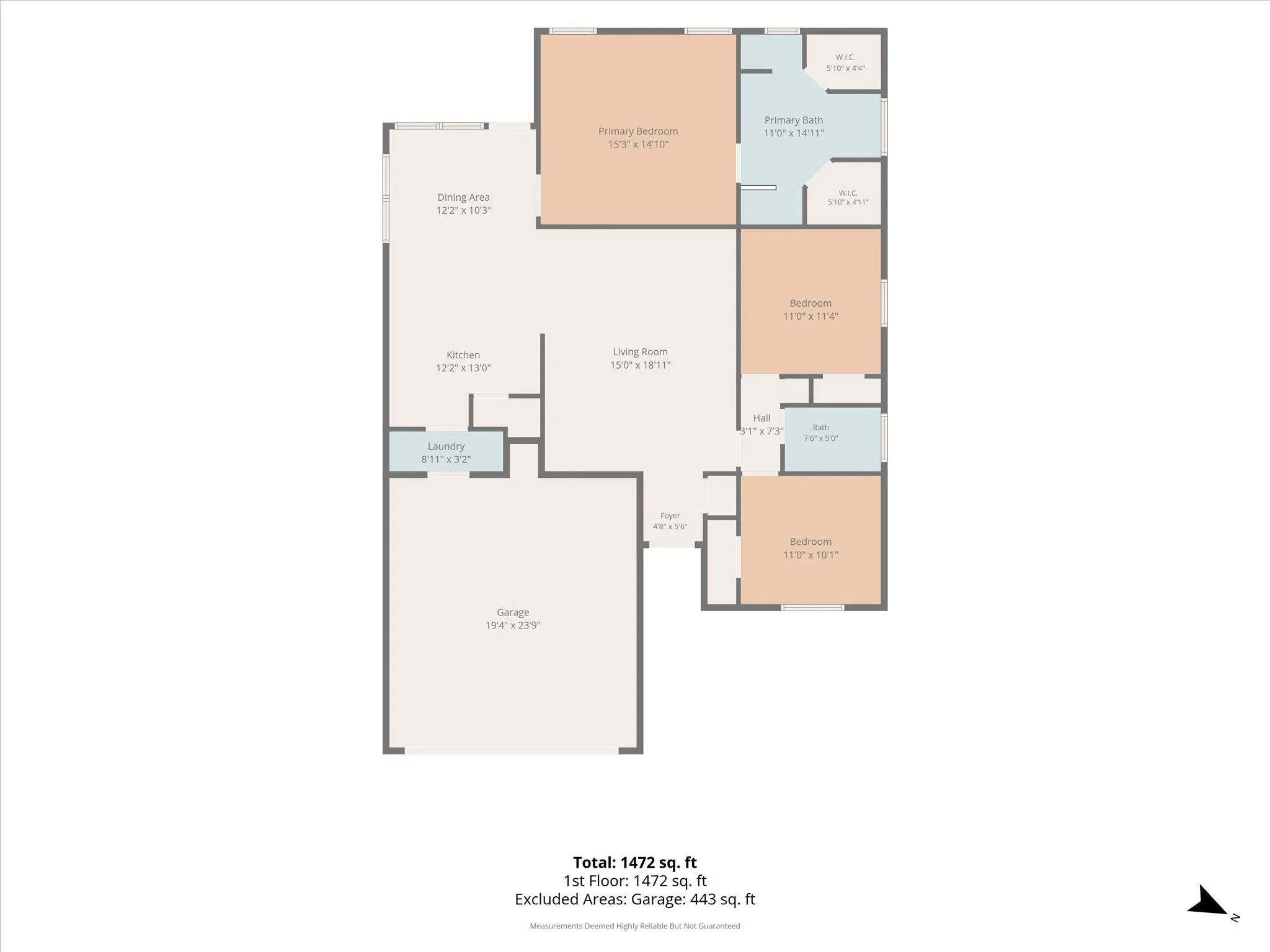 Floor plan (square footage is approximate)