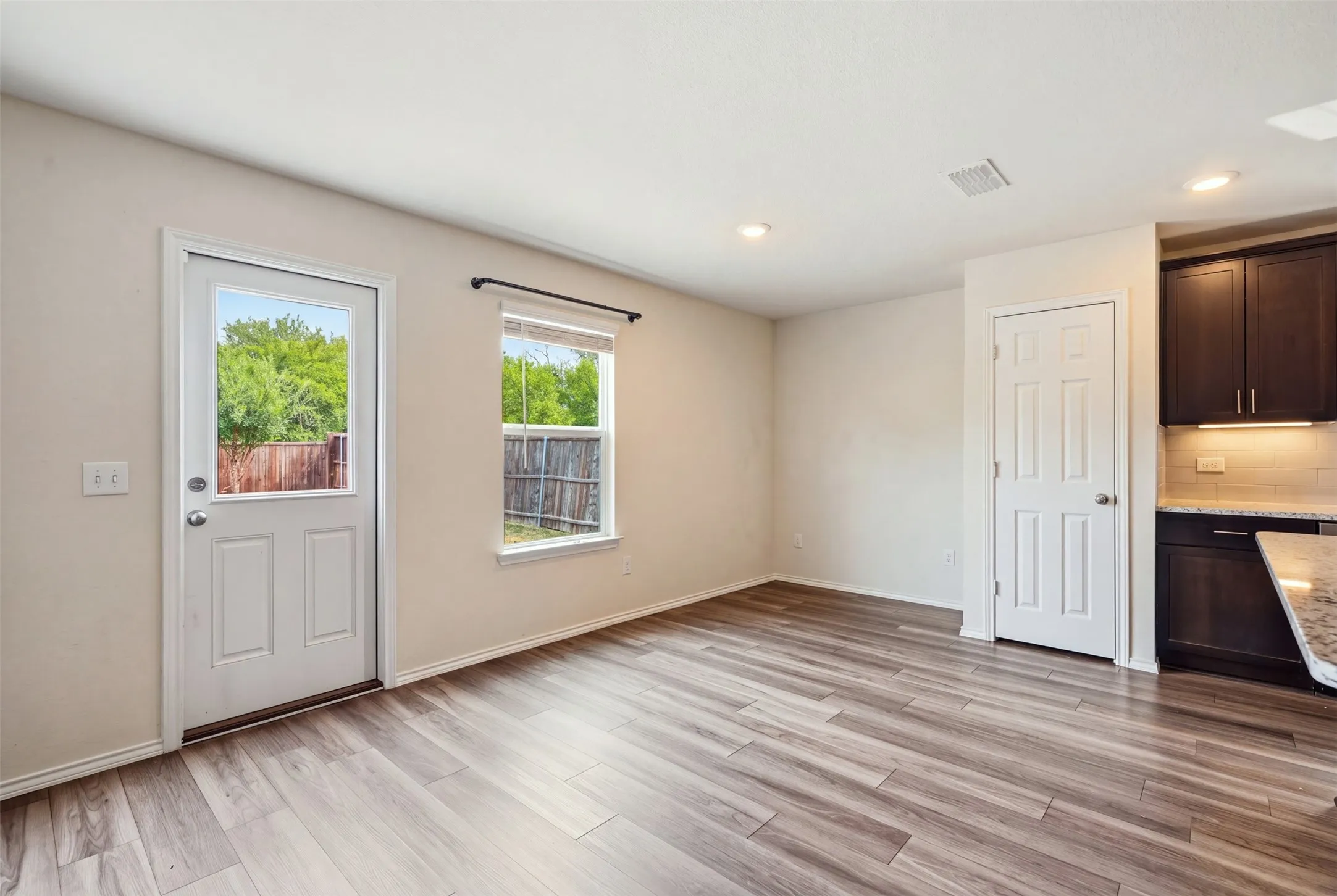Inviting dining area with a warm, welcoming atmosphere