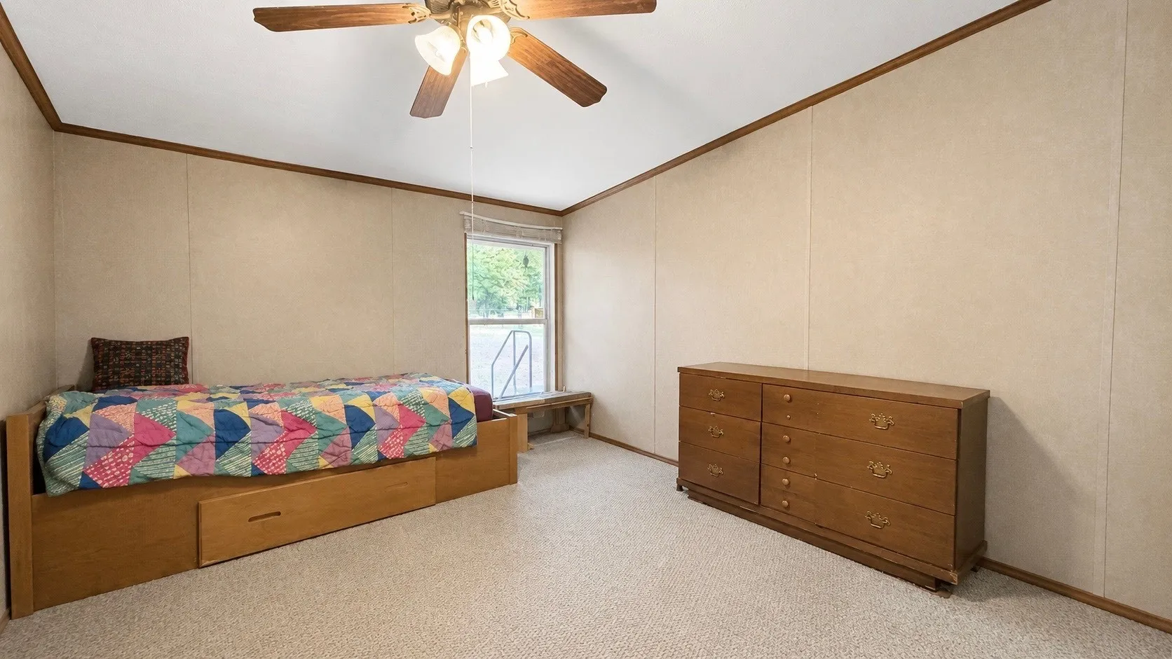 Fourth Bedroom in Double-Wide Home.