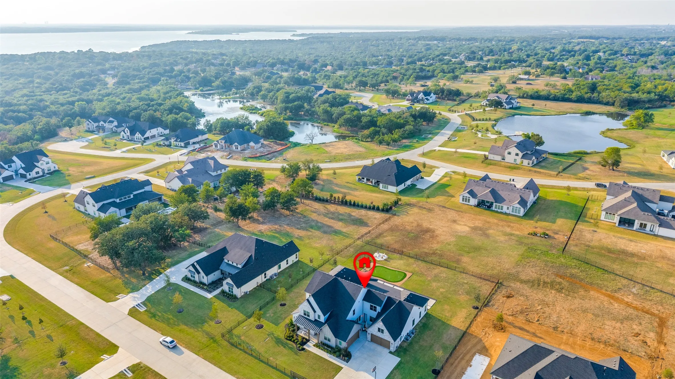 Close proximity to Lewisville Lake