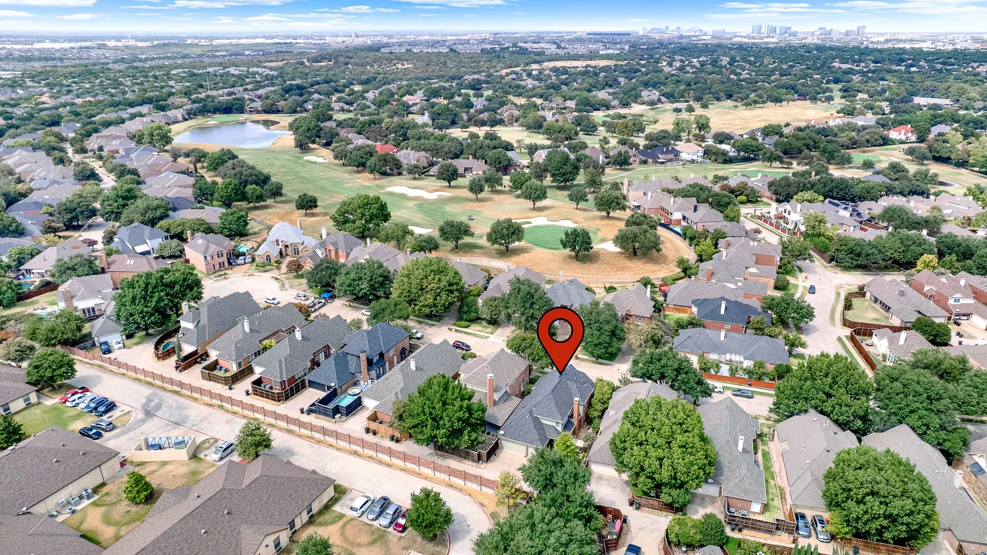 Neighborhood Drone Image